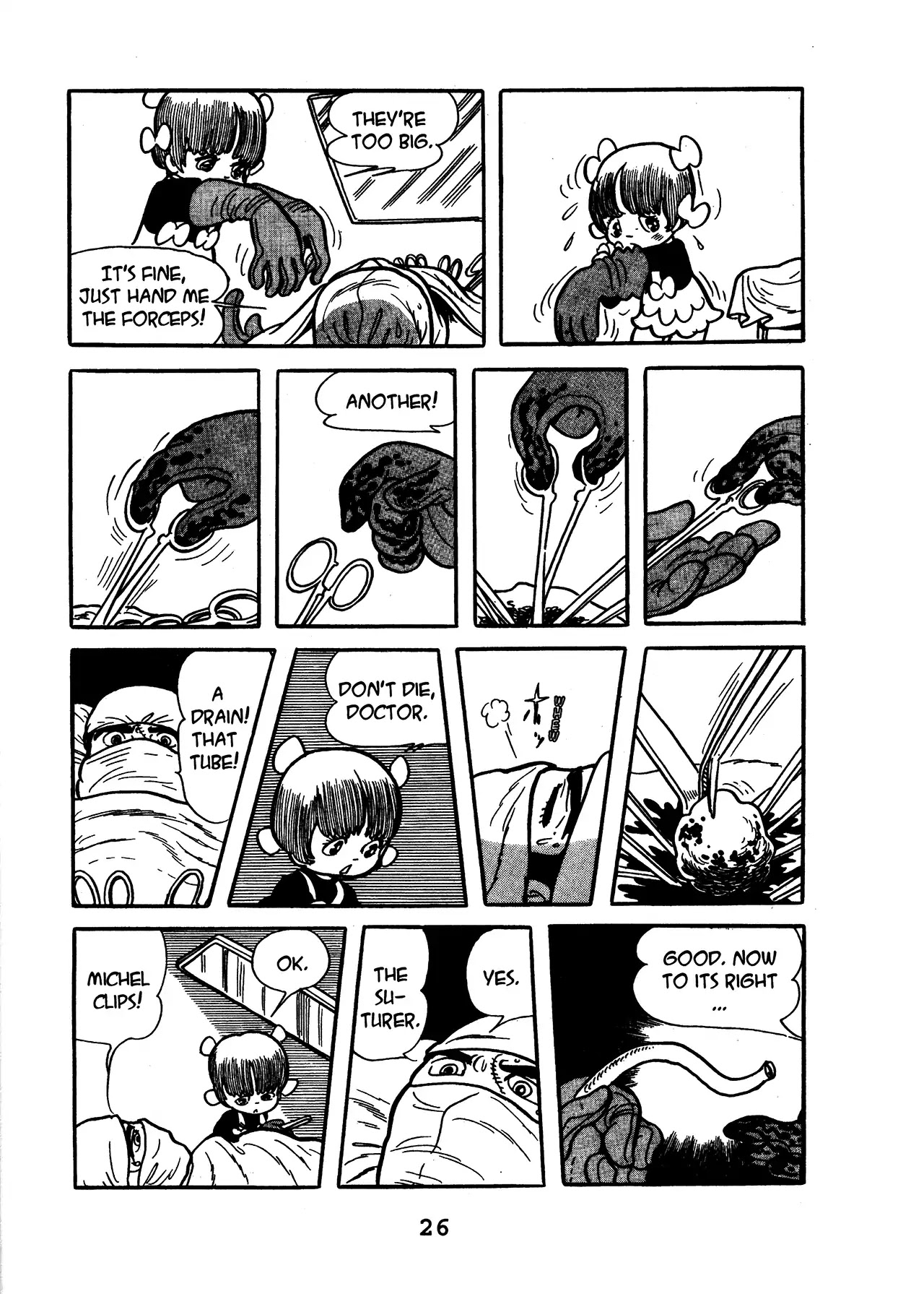 Black Jack Chapter 17.1 page 28 - Vol.17 Chapter 1: Pinoko Is Adopted