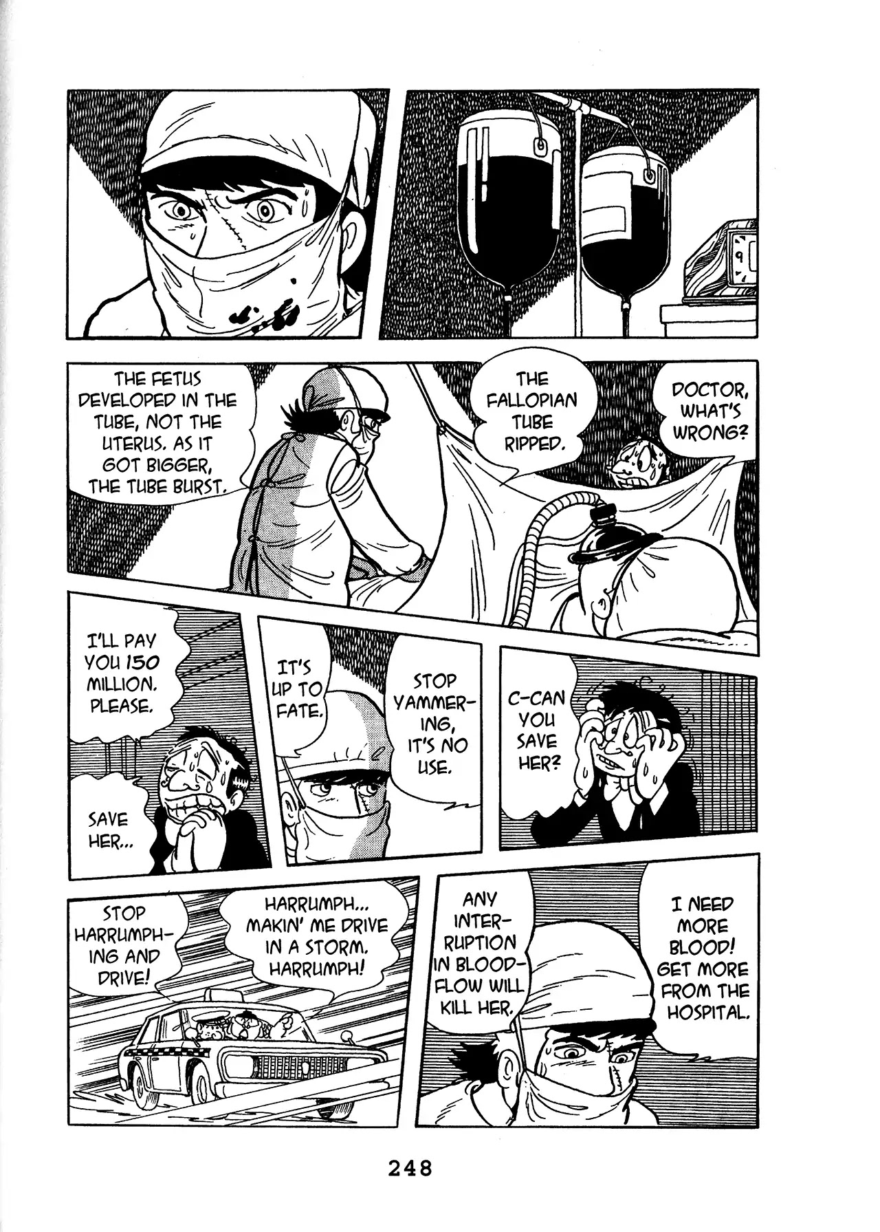 Black Jack Chapter 17.11 page 10 - Vol.17 Chapter 11: After The Typhoon