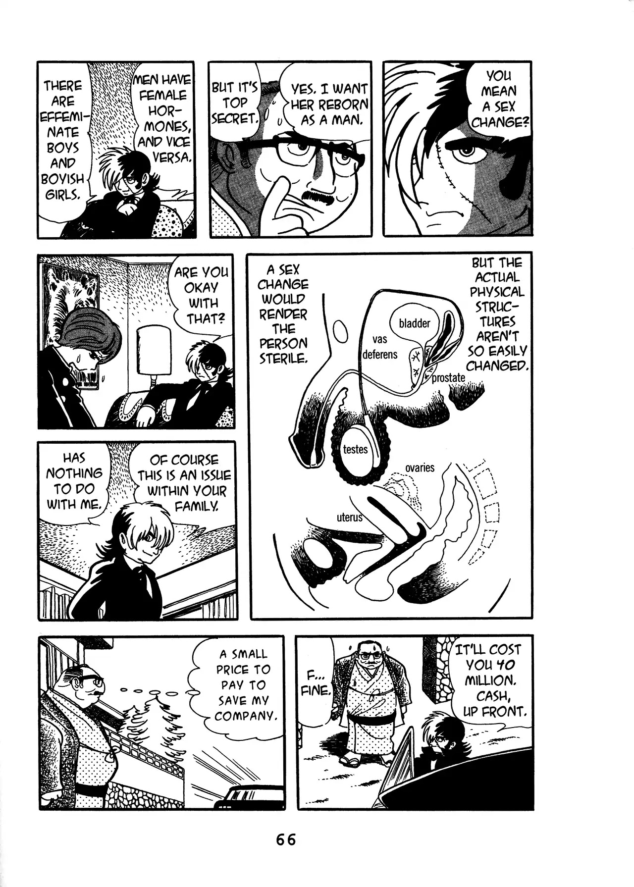 Black Jack Chapter 17.3 page 14 - Vol.17 Chapter 3: Two Shujis