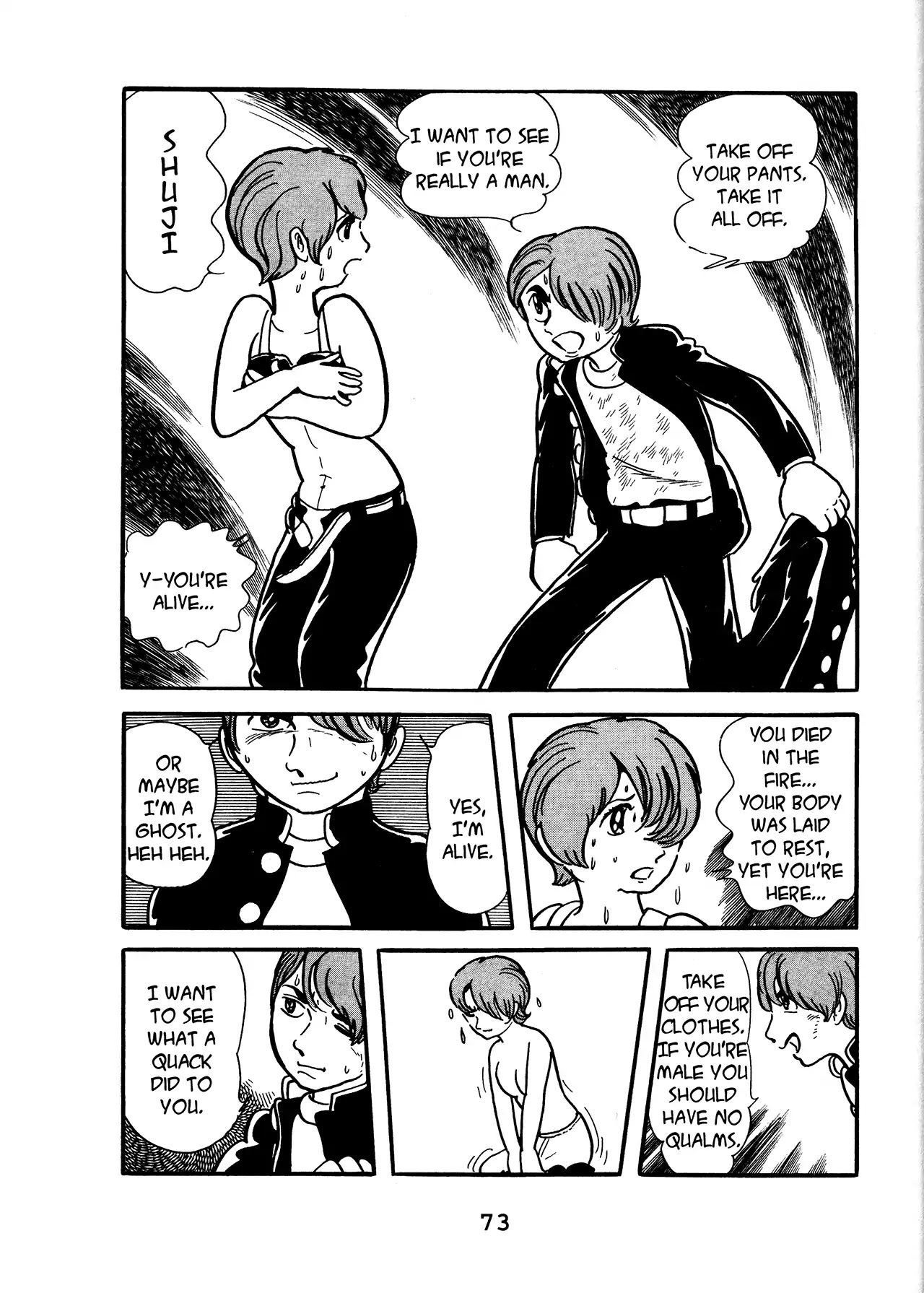 Black Jack Chapter 17.3 page 21 - Vol.17 Chapter 3: Two Shujis