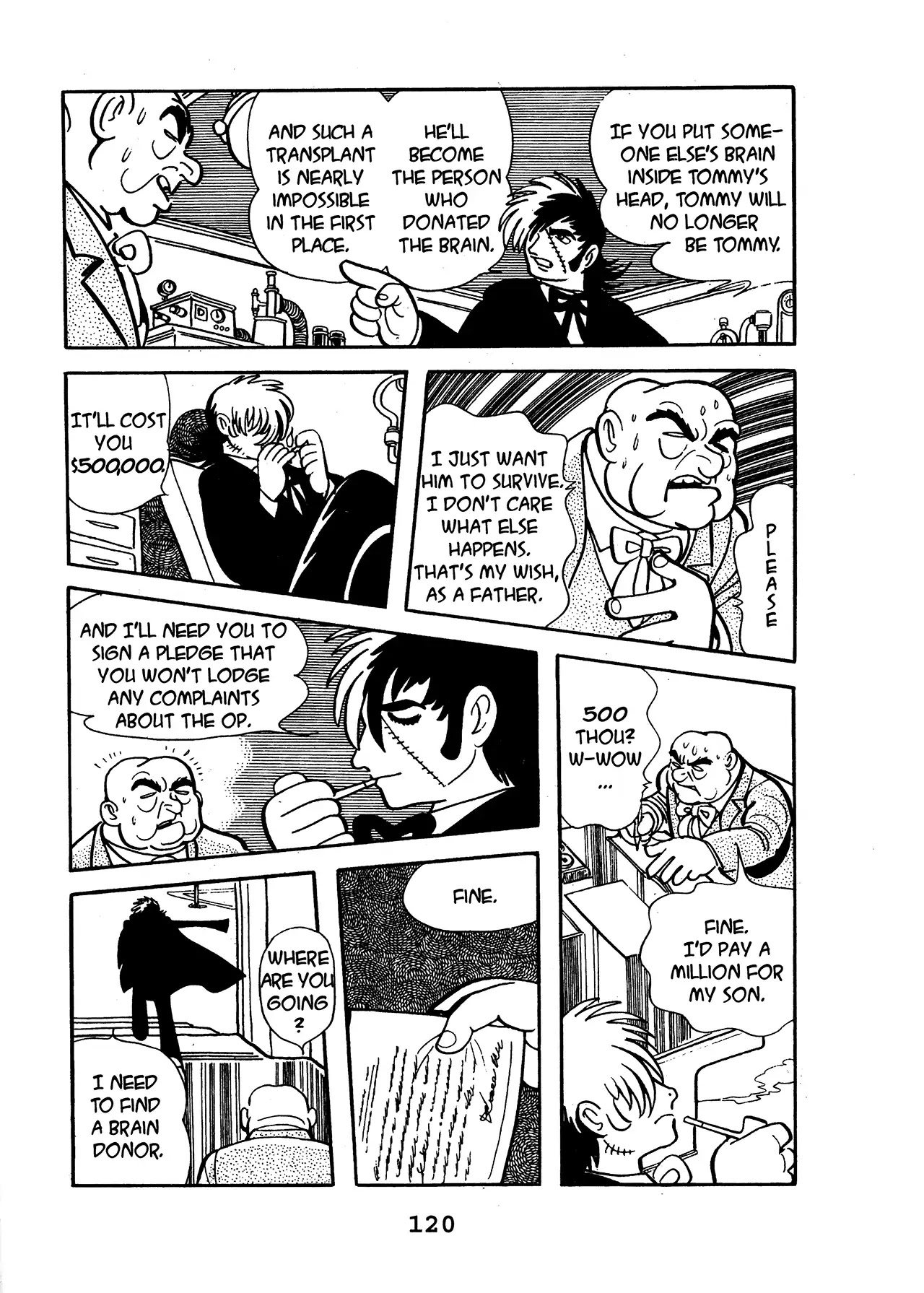 Black Jack Chapter 17.5 page 8 - Vol.17 Chapter 5: Avatar