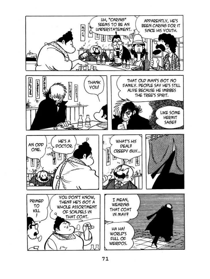 Black Jack Chapter 6.3 page 9 - Vol.6 Chapter 3: The old Man and the Tree
