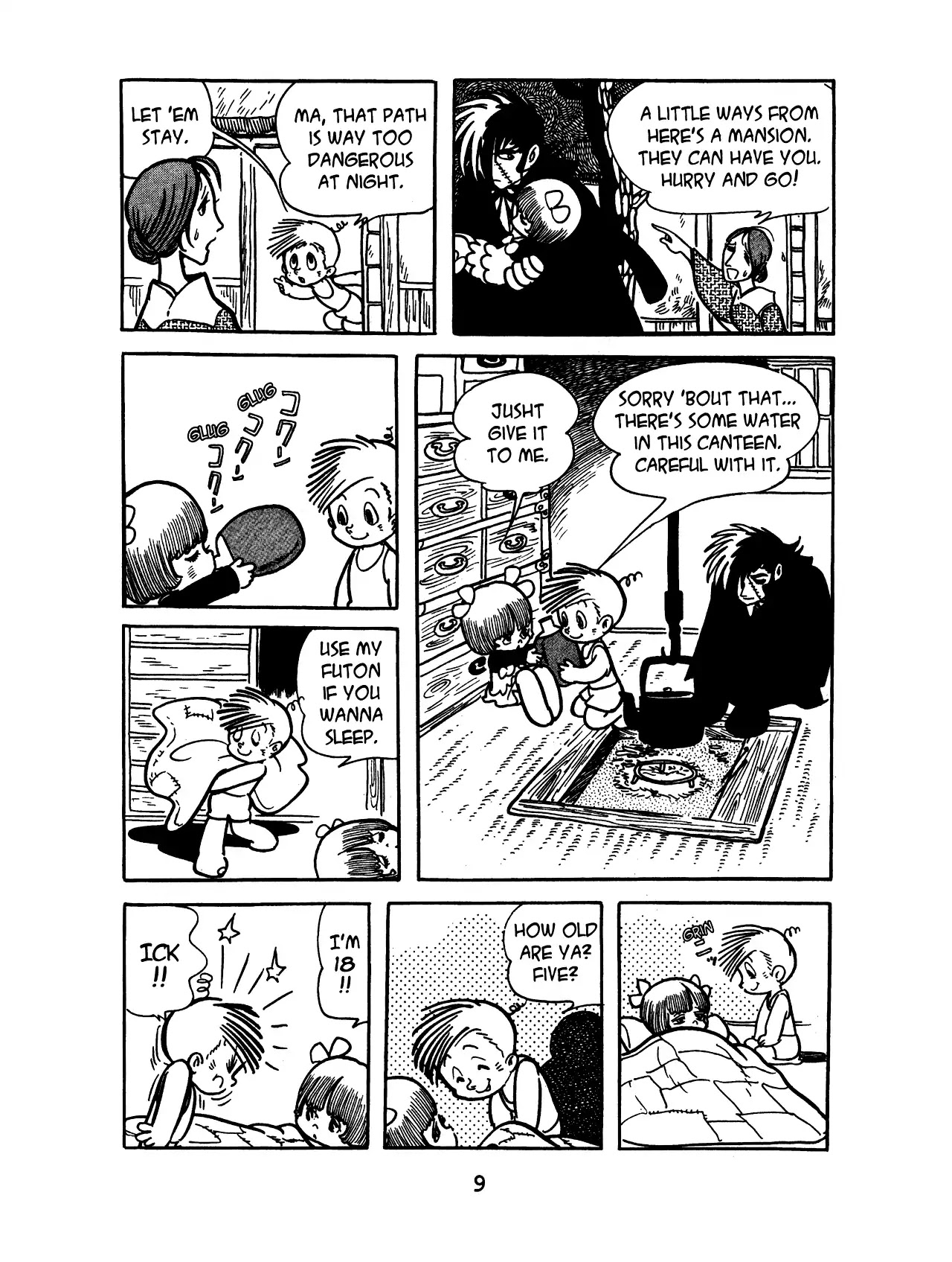 Black Jack Chapter 8.1 page 10 - Vol.8 Chapter 1: What Lurks the Mountain