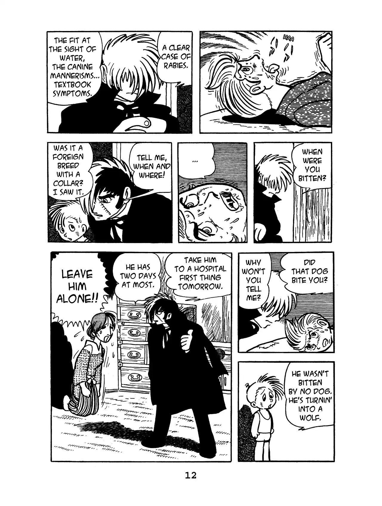 Black Jack Chapter 8.1 page 13 - Vol.8 Chapter 1: What Lurks the Mountain