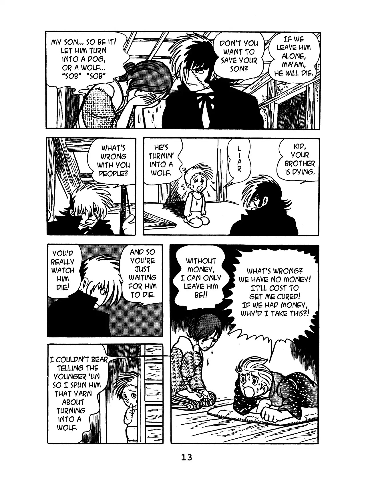 Black Jack Chapter 8.1 page 14 - Vol.8 Chapter 1: What Lurks the Mountain