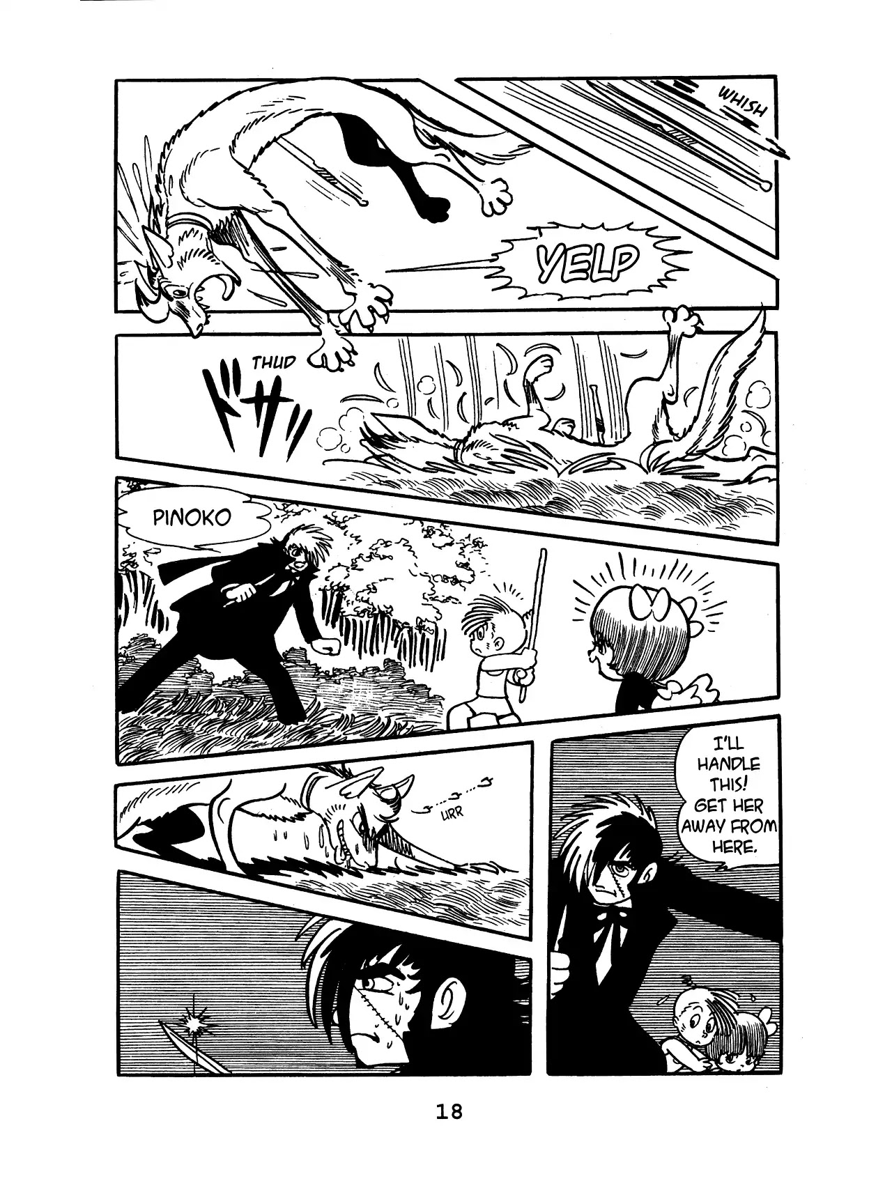 Black Jack Chapter 8.1 page 19 - Vol.8 Chapter 1: What Lurks the Mountain