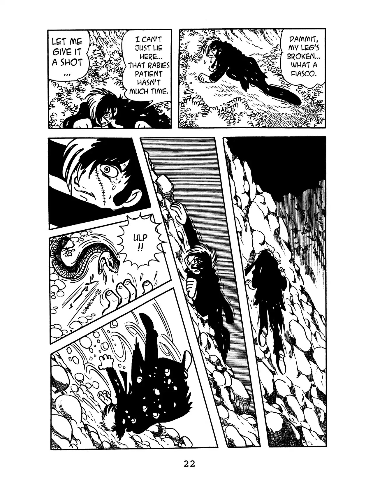 Black Jack Chapter 8.1 page 23 - Vol.8 Chapter 1: What Lurks the Mountain