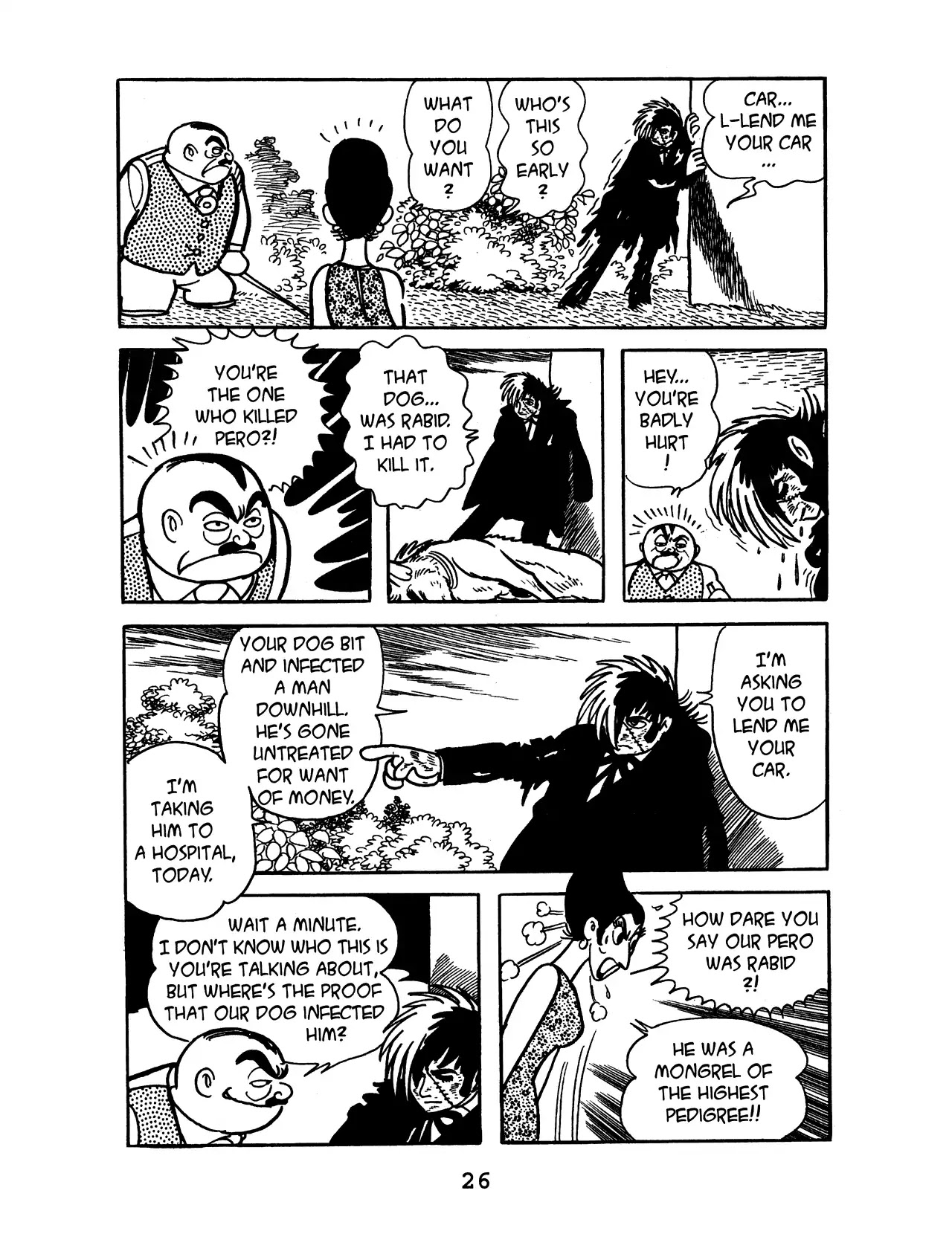 Black Jack Chapter 8.1 page 27 - Vol.8 Chapter 1: What Lurks the Mountain