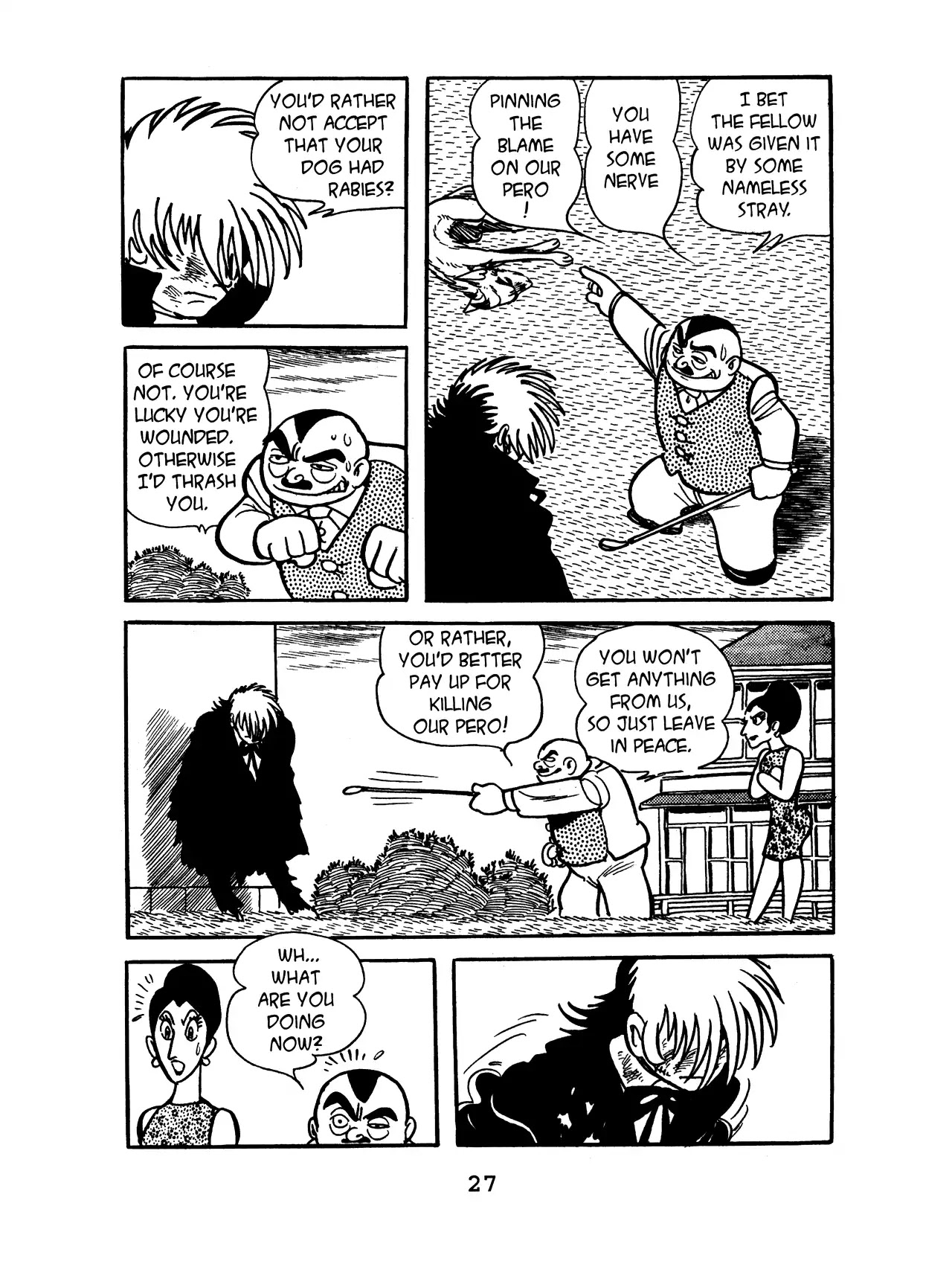 Black Jack Chapter 8.1 page 28 - Vol.8 Chapter 1: What Lurks the Mountain