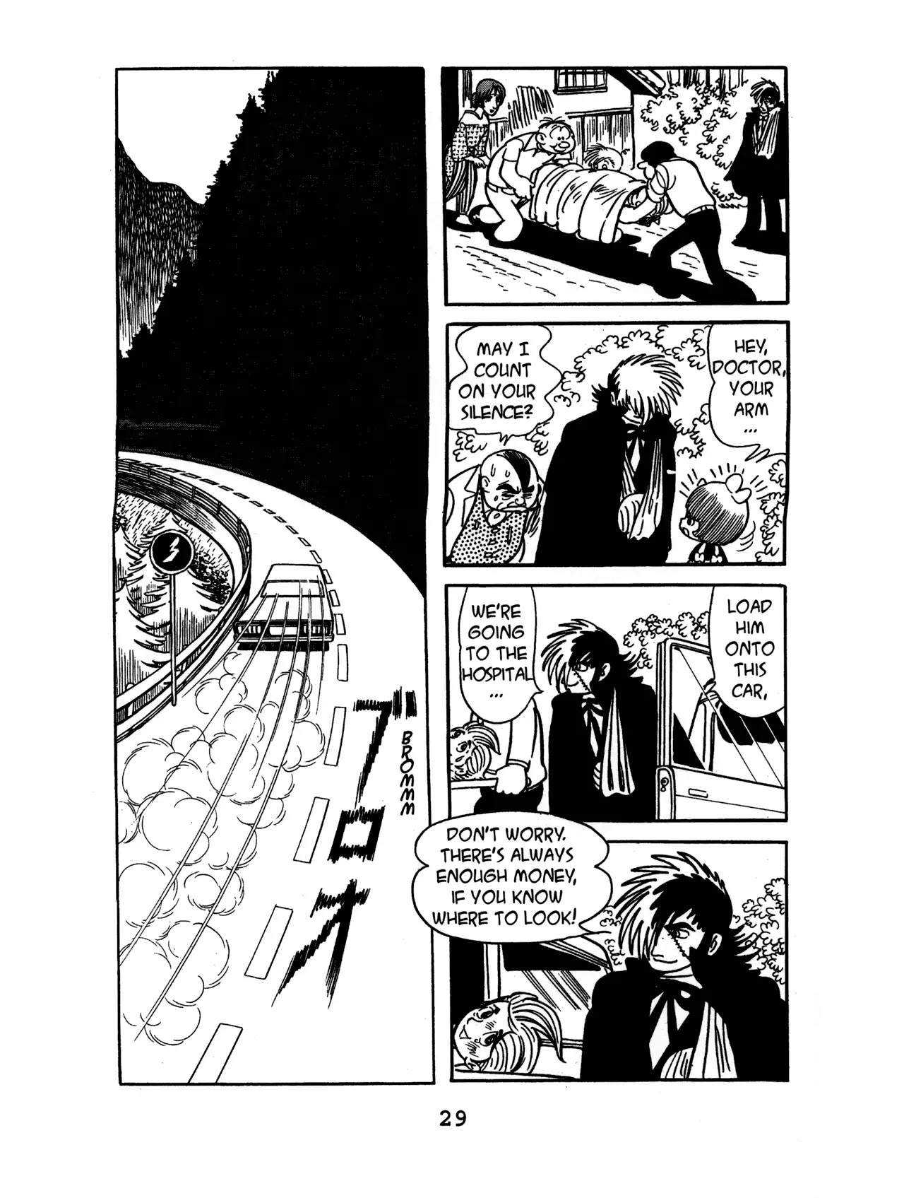 Black Jack Chapter 8.1 page 30 - Vol.8 Chapter 1: What Lurks the Mountain