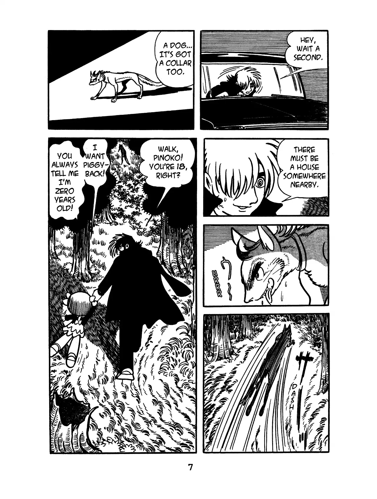 Black Jack Chapter 8.1 page 8 - Vol.8 Chapter 1: What Lurks the Mountain