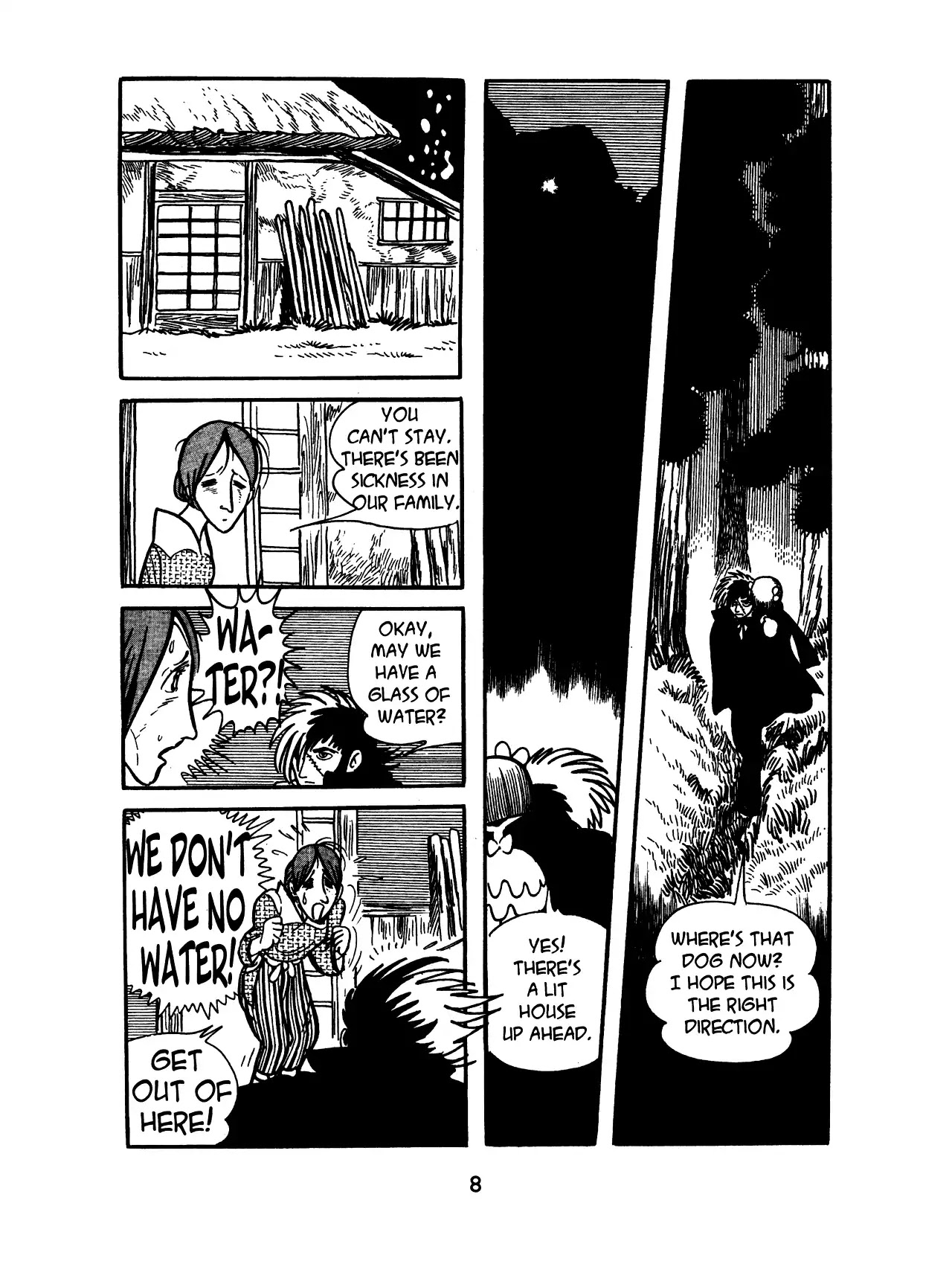 Black Jack Chapter 8.1 page 9 - Vol.8 Chapter 1: What Lurks the Mountain