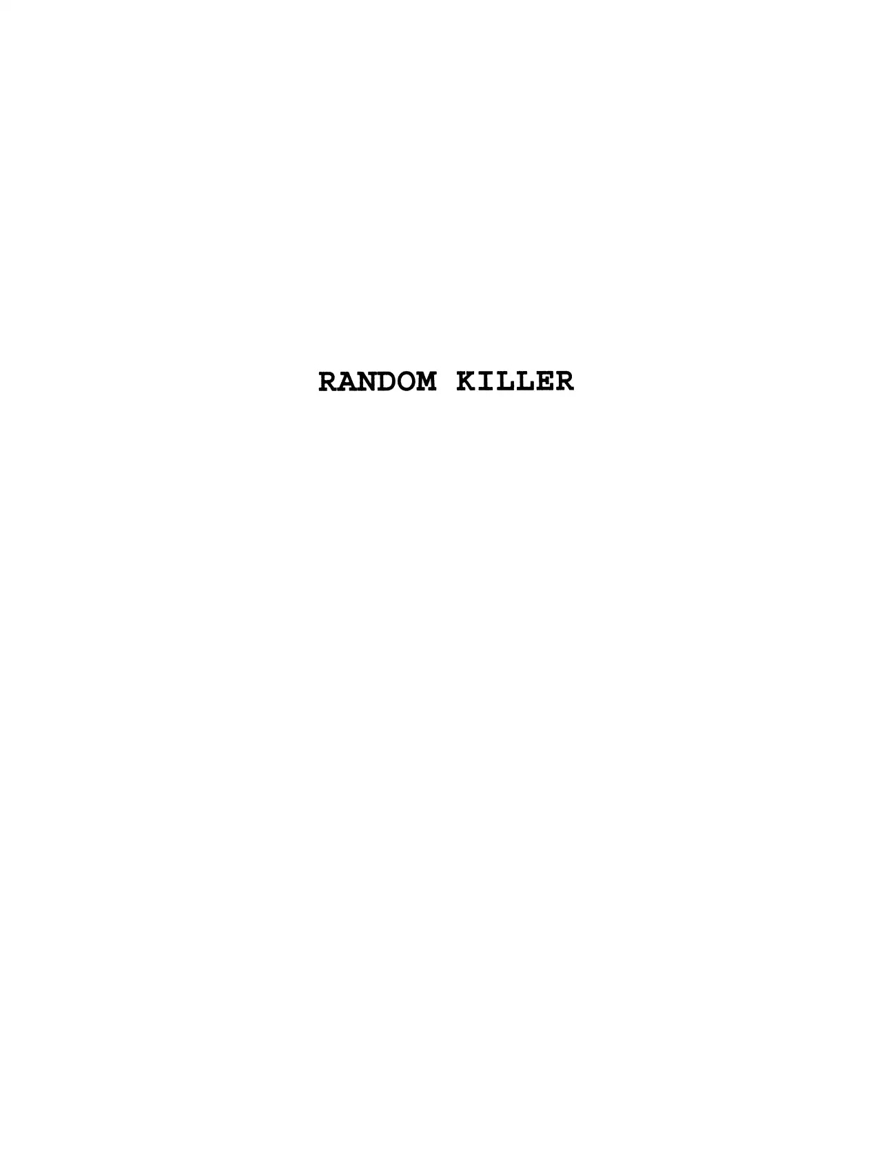 Black Jack Chapter 8.11 page 1 - Vol.8 Chapter 11: Random Killer