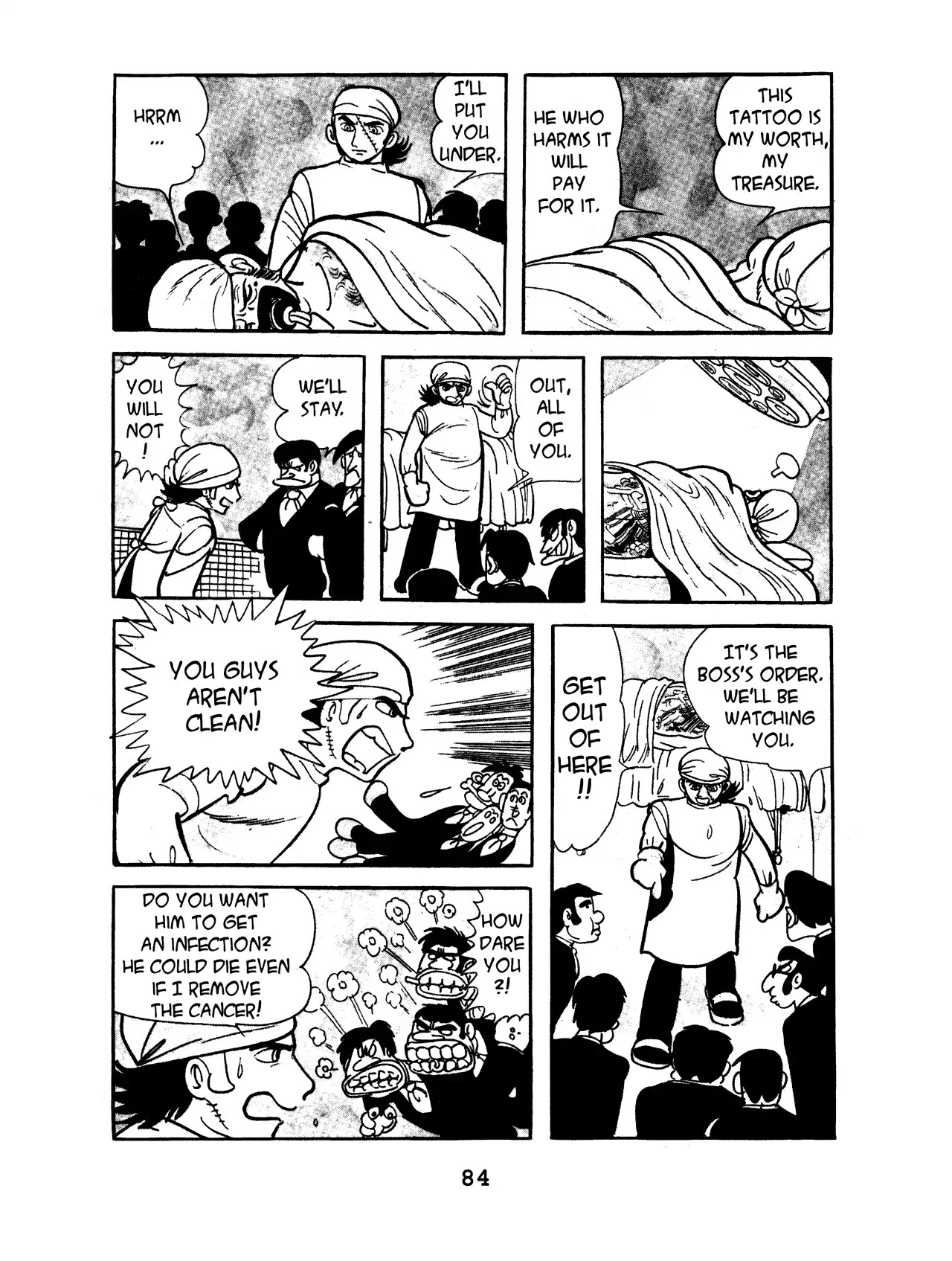 Black Jack Chapter 8.4 page 12 - Vol.8 Chapter 4: The Tattooed Man