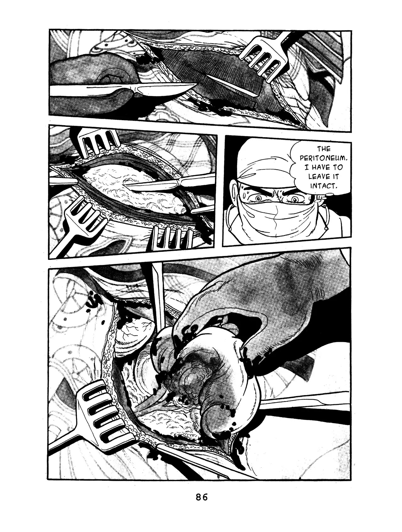 Black Jack Chapter 8.4 page 14 - Vol.8 Chapter 4: The Tattooed Man