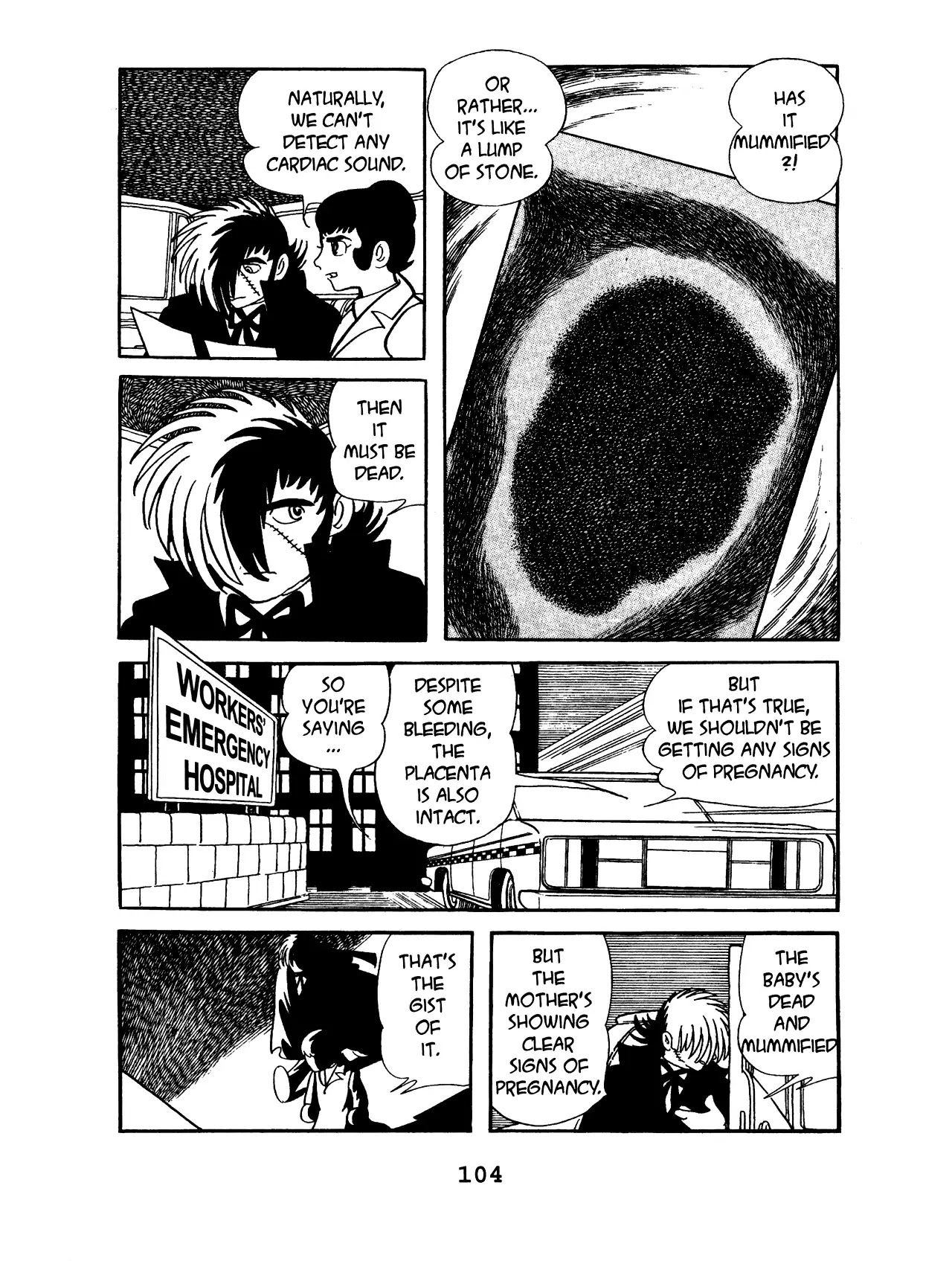 Black Jack Chapter 8.5 page 10 - Vol.8 Chapter 5: Abnormal Pregnancy