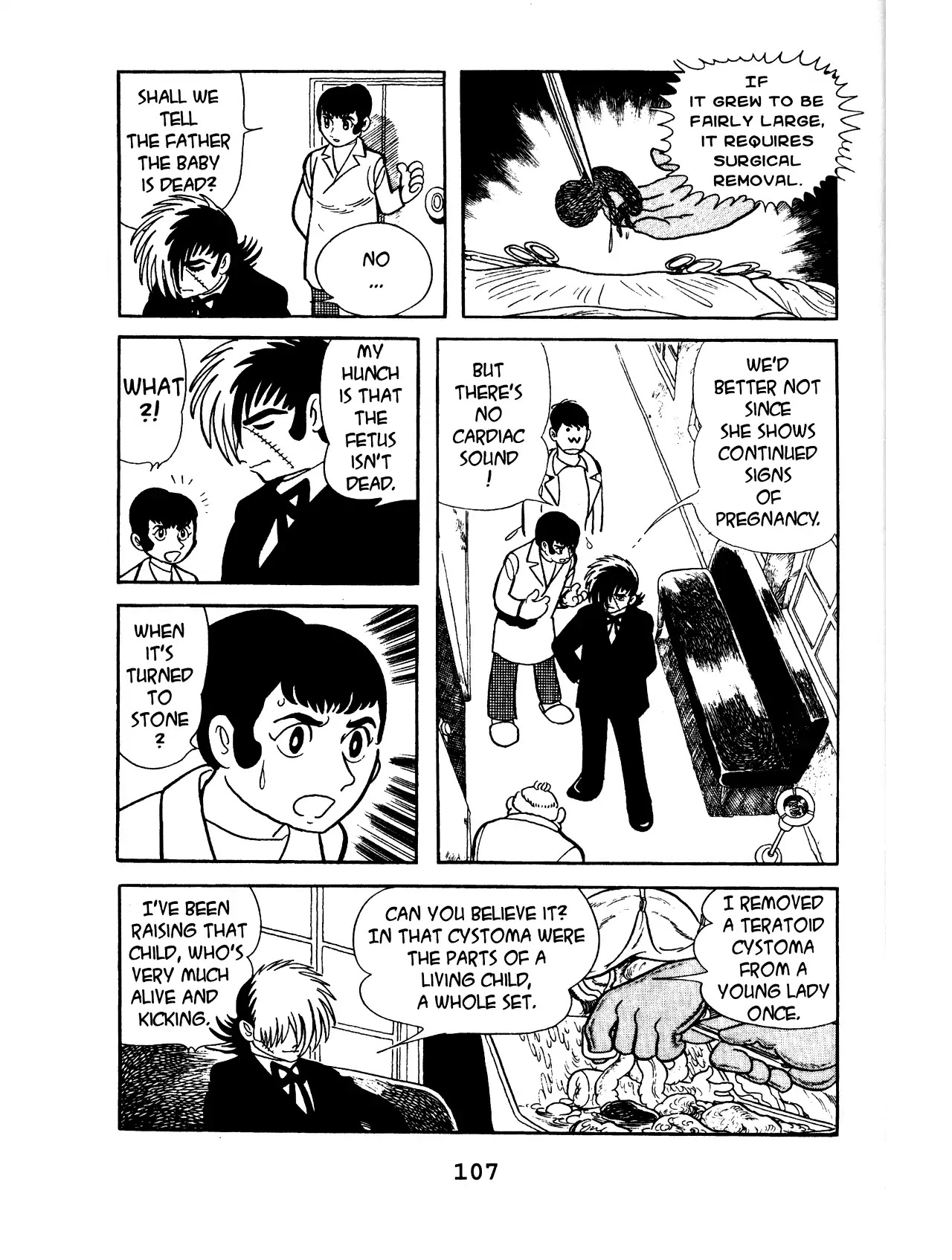 Black Jack Chapter 8.5 page 13 - Vol.8 Chapter 5: Abnormal Pregnancy