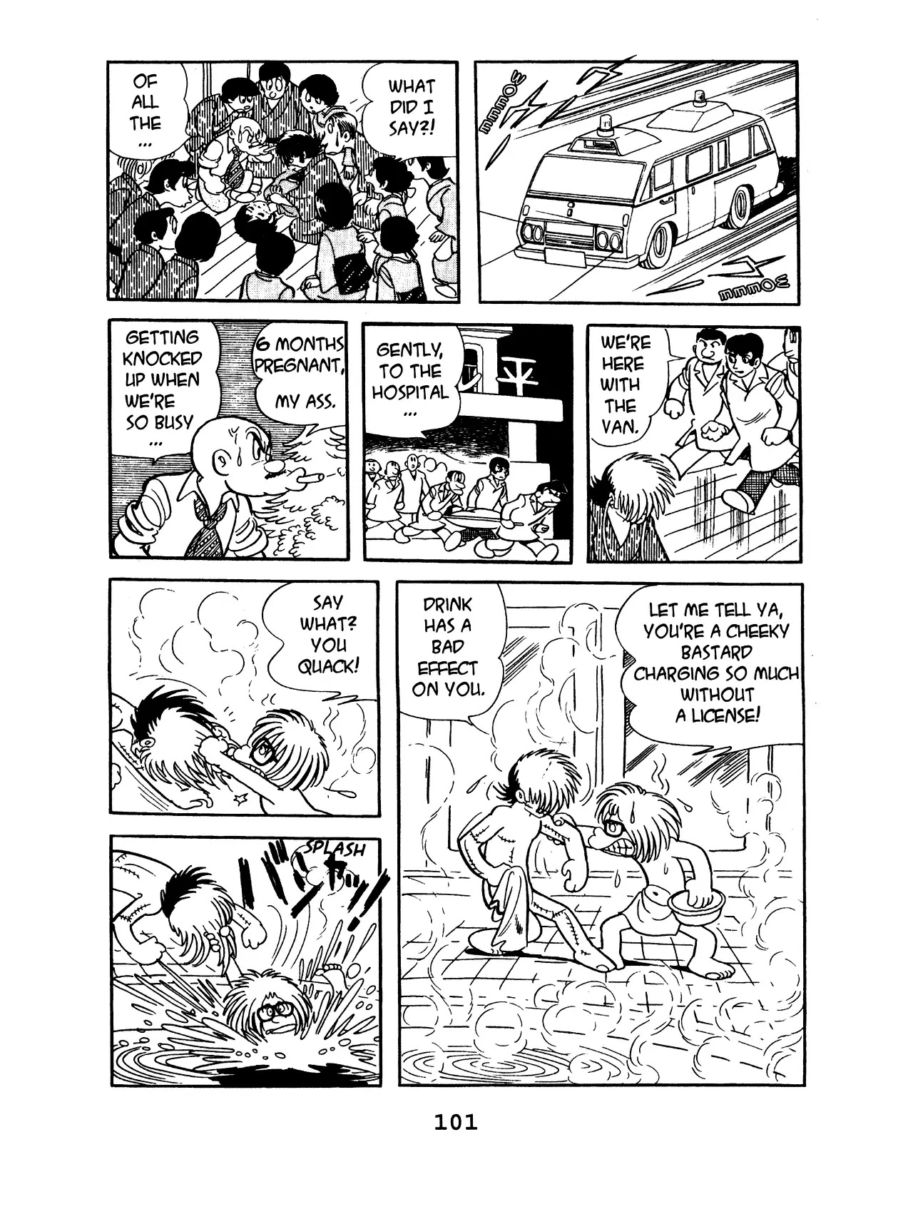 Black Jack Chapter 8.5 page 7 - Vol.8 Chapter 5: Abnormal Pregnancy