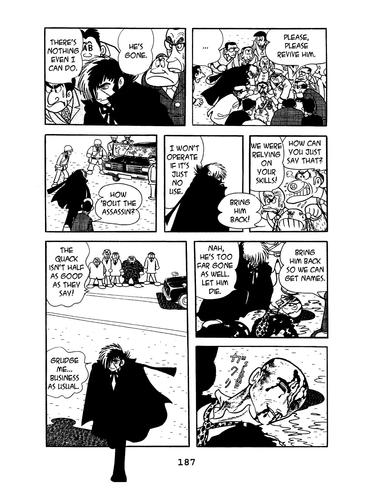 Black Jack Chapter 8.8 page 25 - Vol.8 Chapter 8: A Visit From a Killer