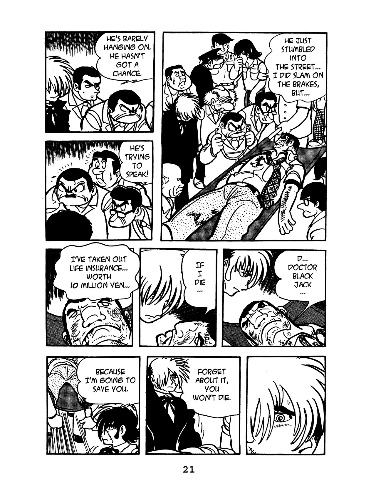 Black Jack Chapter 9.1 page 22 - Vol.9 Chapter 1: Teacher And Pupil