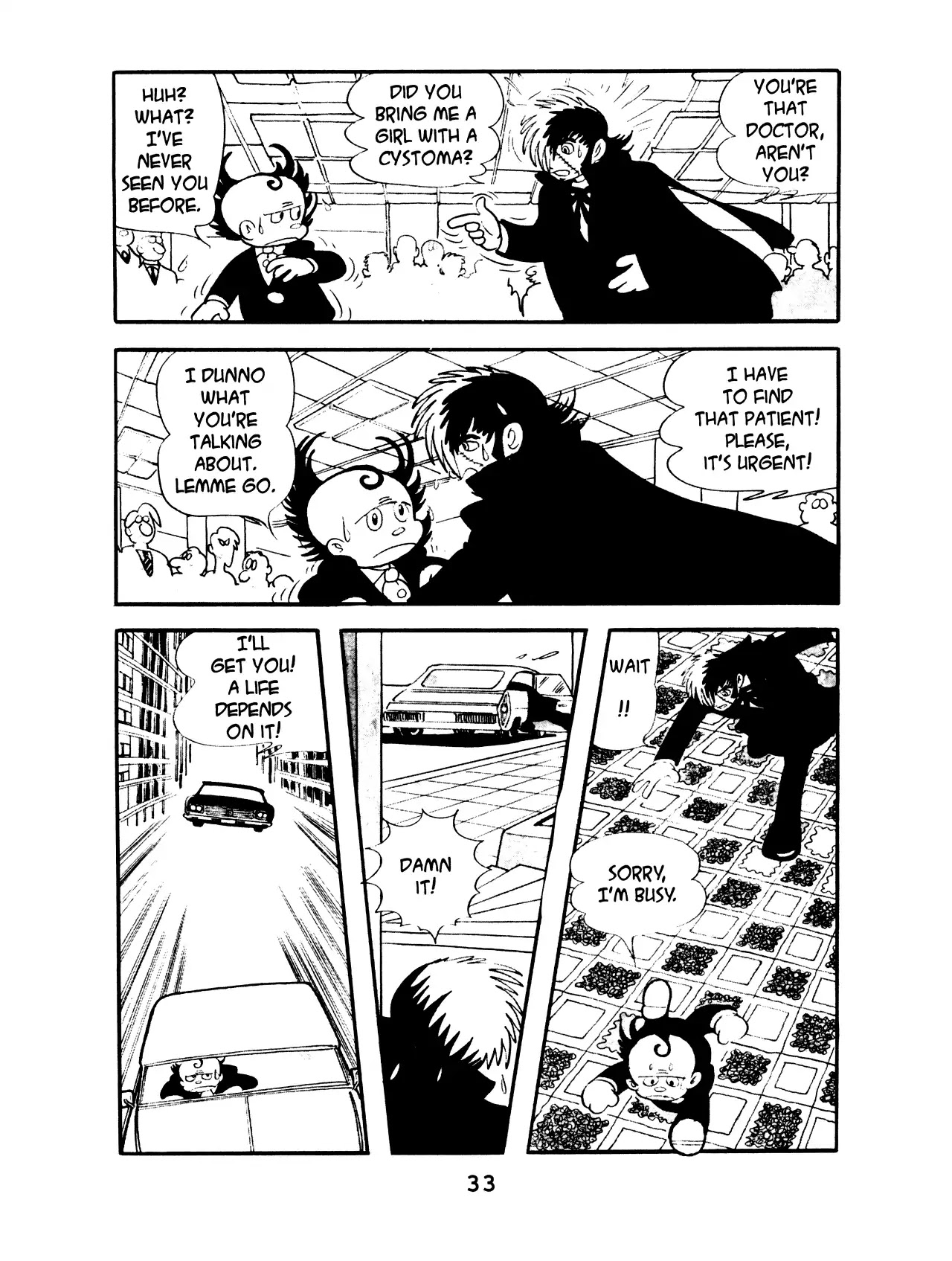 Black Jack Chapter 9.2 page 11 - Vol.9 Chapter 2: Pinoko Lives