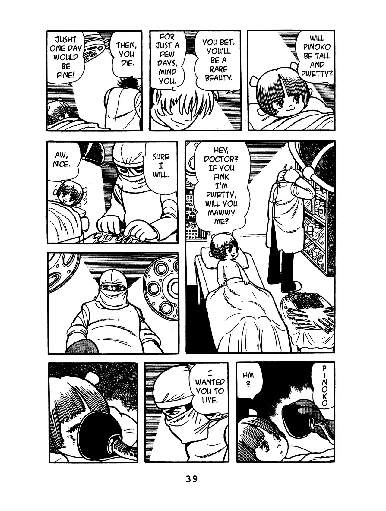 Black Jack Chapter 9.2 page 17 - Vol.9 Chapter 2: Pinoko Lives
