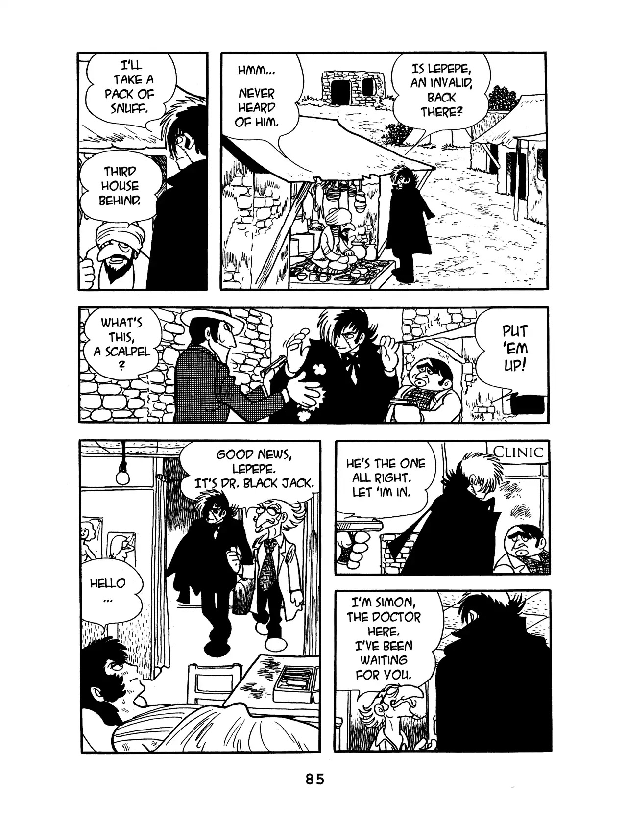 Black Jack Chapter 9.5 page 3 - Vol.9 Chapter 5: The Promise