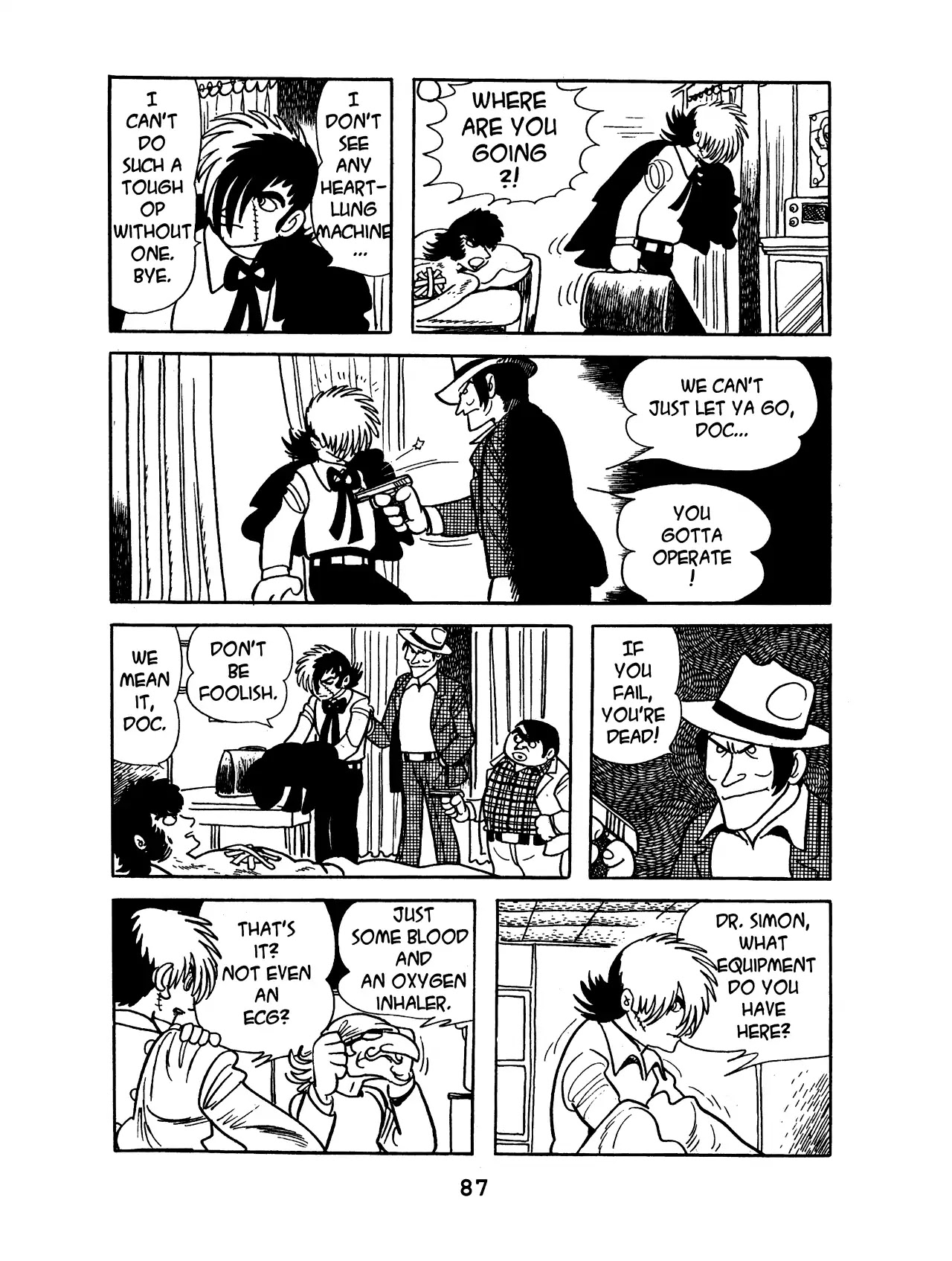 Black Jack Chapter 9.5 page 5 - Vol.9 Chapter 5: The Promise