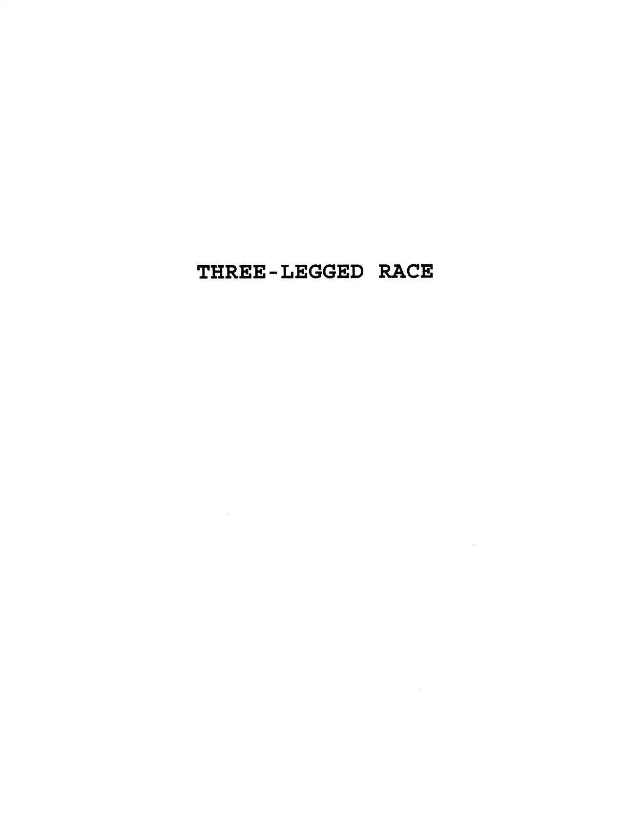 Black Jack Chapter 9.6 page 1 - Vol.9 Chapter 6: Three-Legged Race