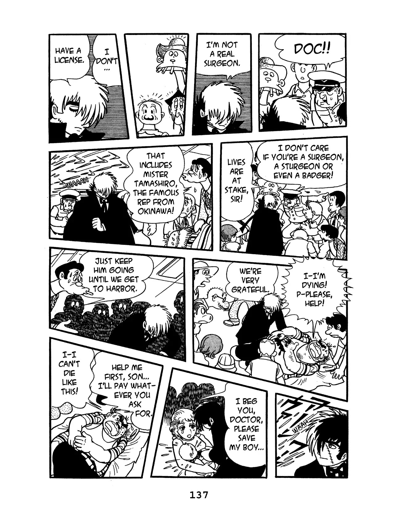 Black Jack Chapter 9.7 page 11 - Vol.9 Chapter 7: A Question Of Priorities