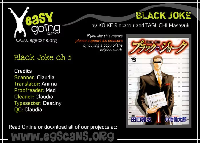 Black Joke Chapter 5 page 1 - Chapter 5