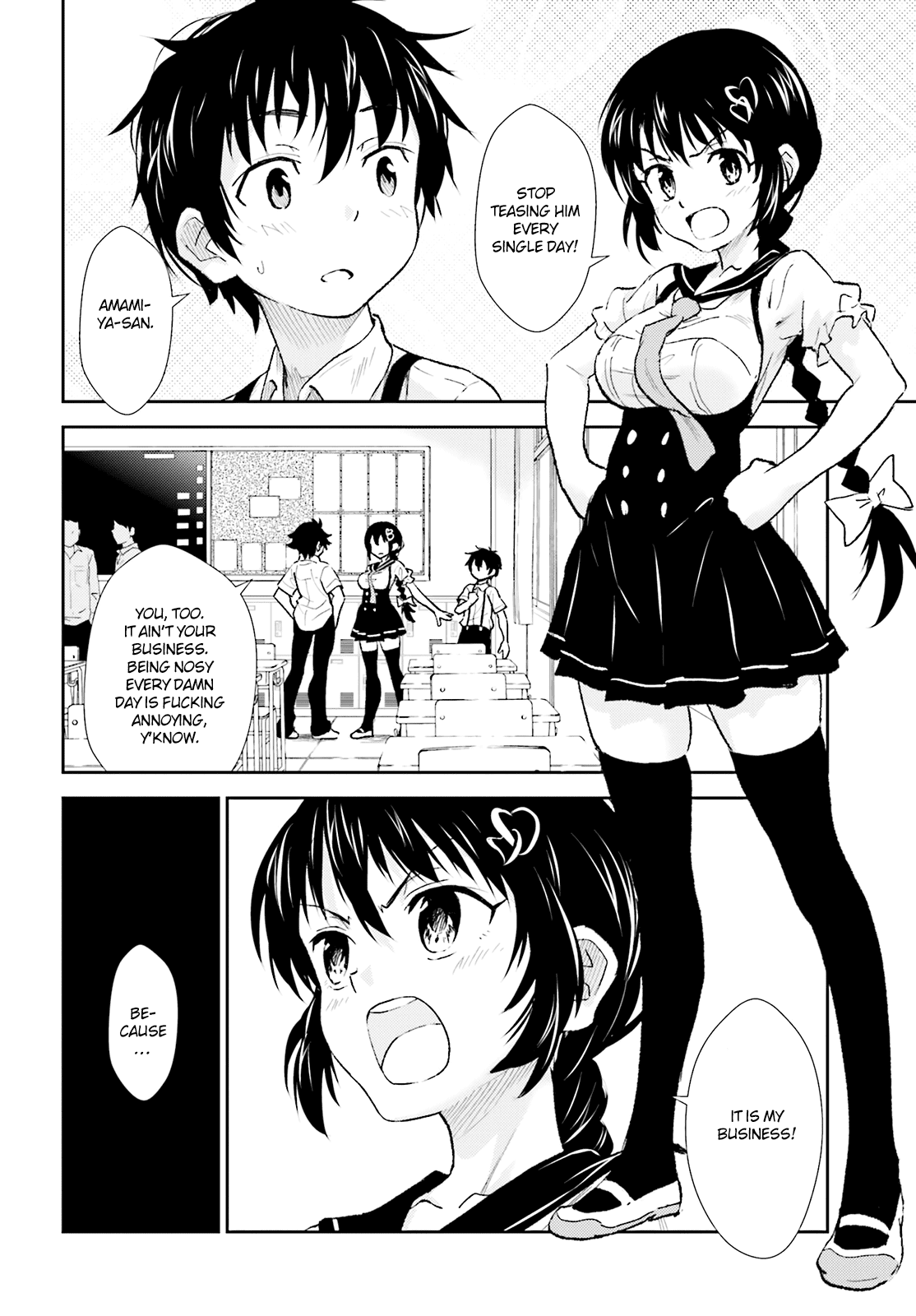 Black Kanojo Chapter 1 page 12 - Chapter 1: Amamiya - Hello, Again