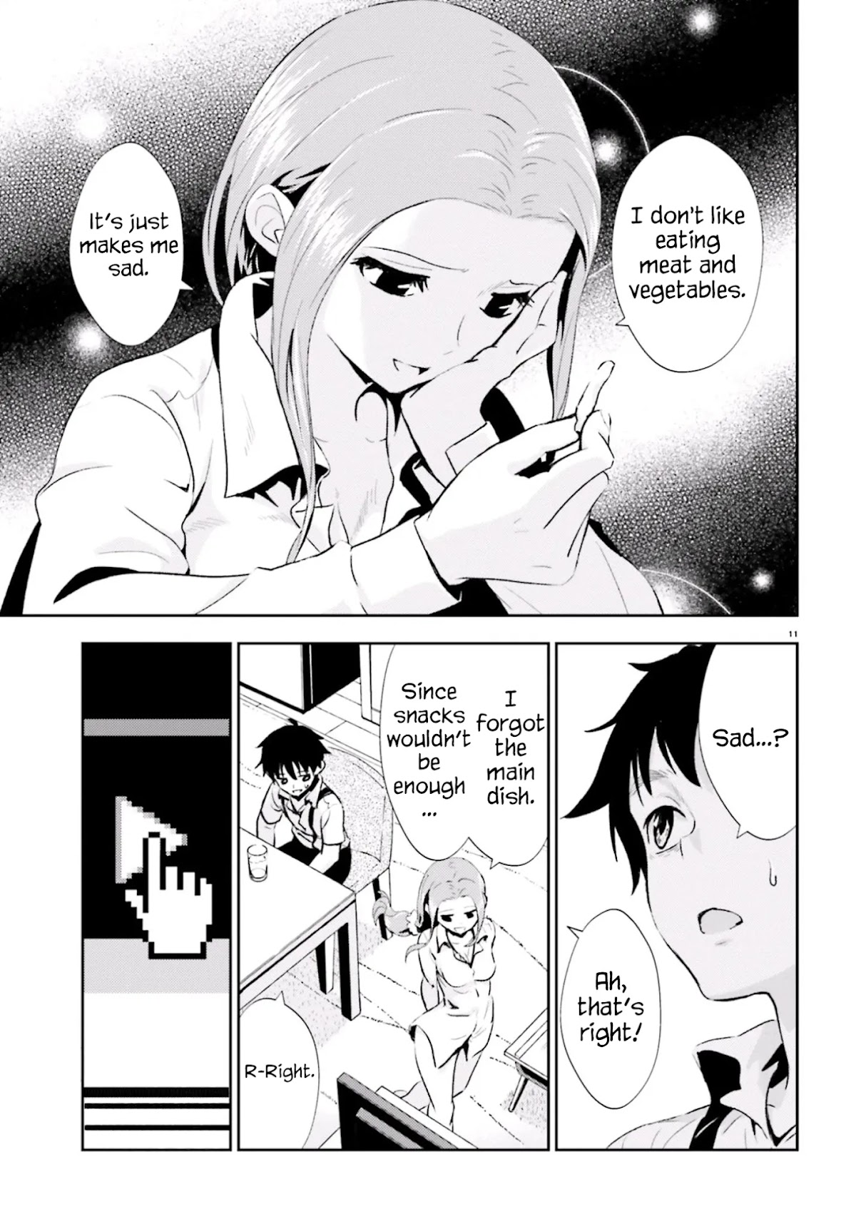 Black Kanojo Chapter 11 page 11 - Chapter 11: Mizumori Hoshino 2