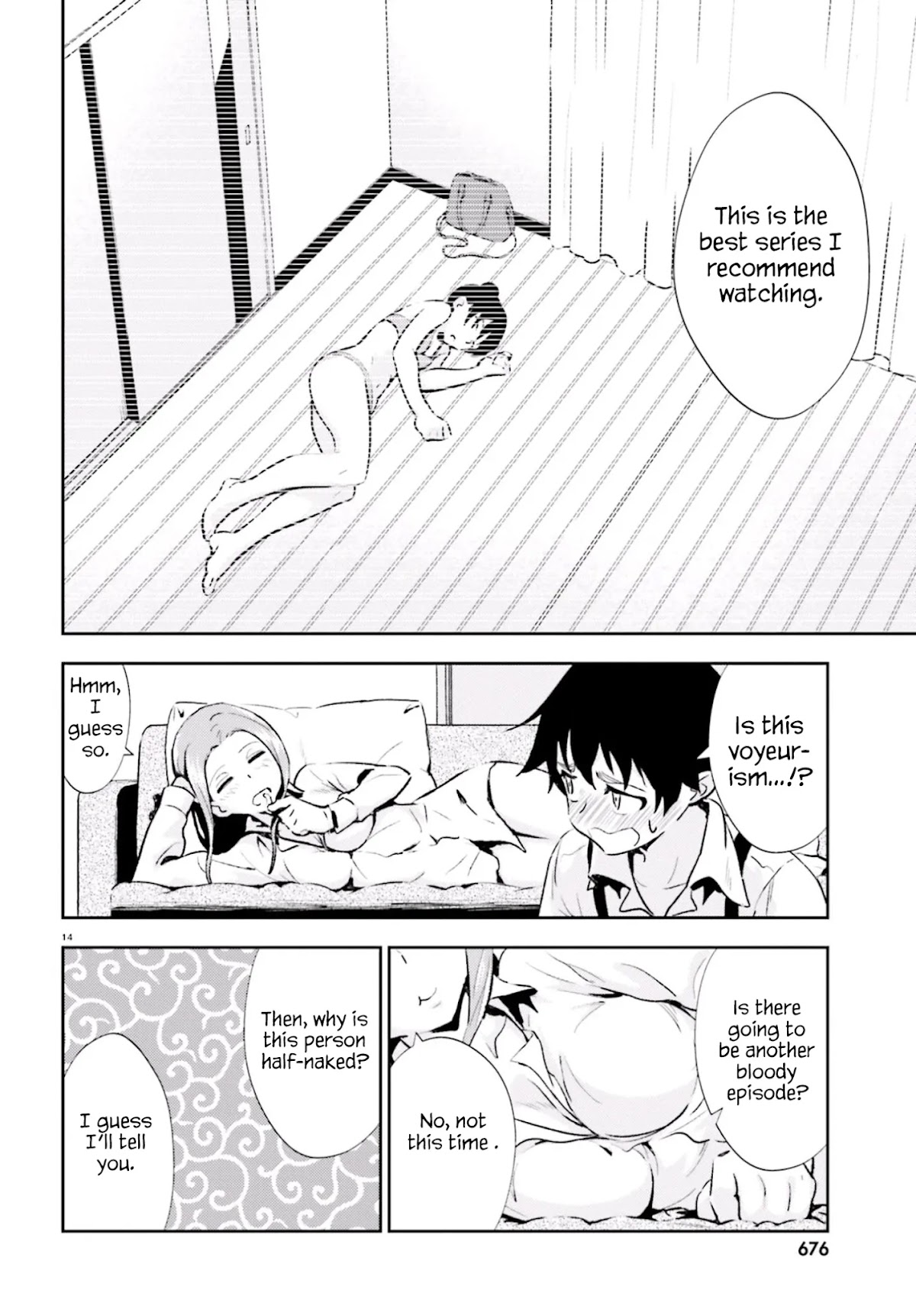 Black Kanojo Chapter 11 page 14 - Chapter 11: Mizumori Hoshino 2