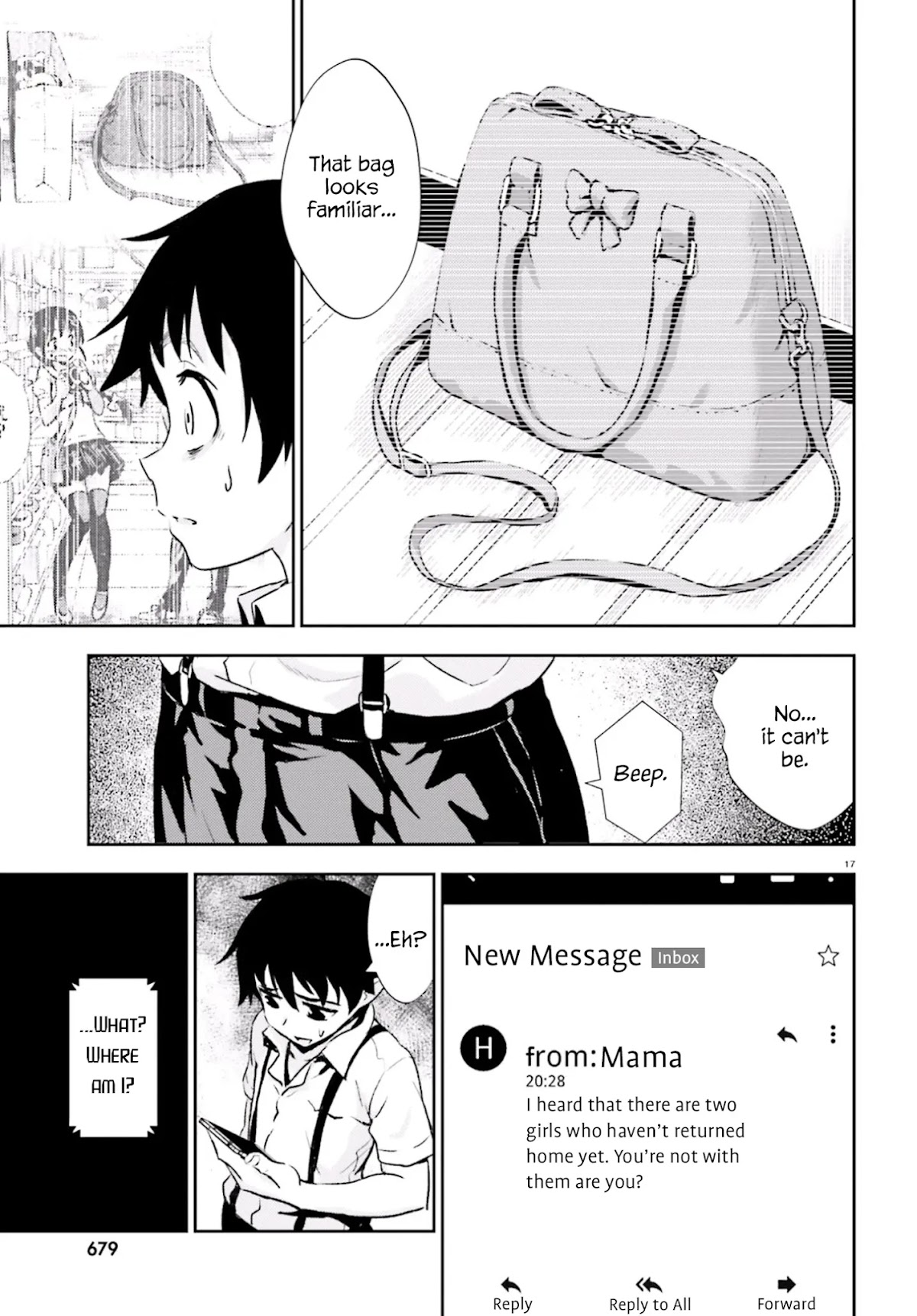 Black Kanojo Chapter 11 page 17 - Chapter 11: Mizumori Hoshino 2