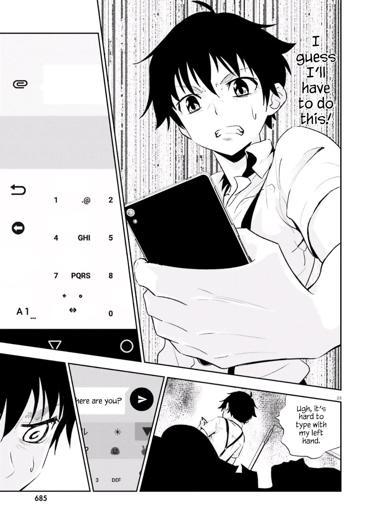 Black Kanojo Chapter 11 page 23 - Chapter 11: Mizumori Hoshino 2