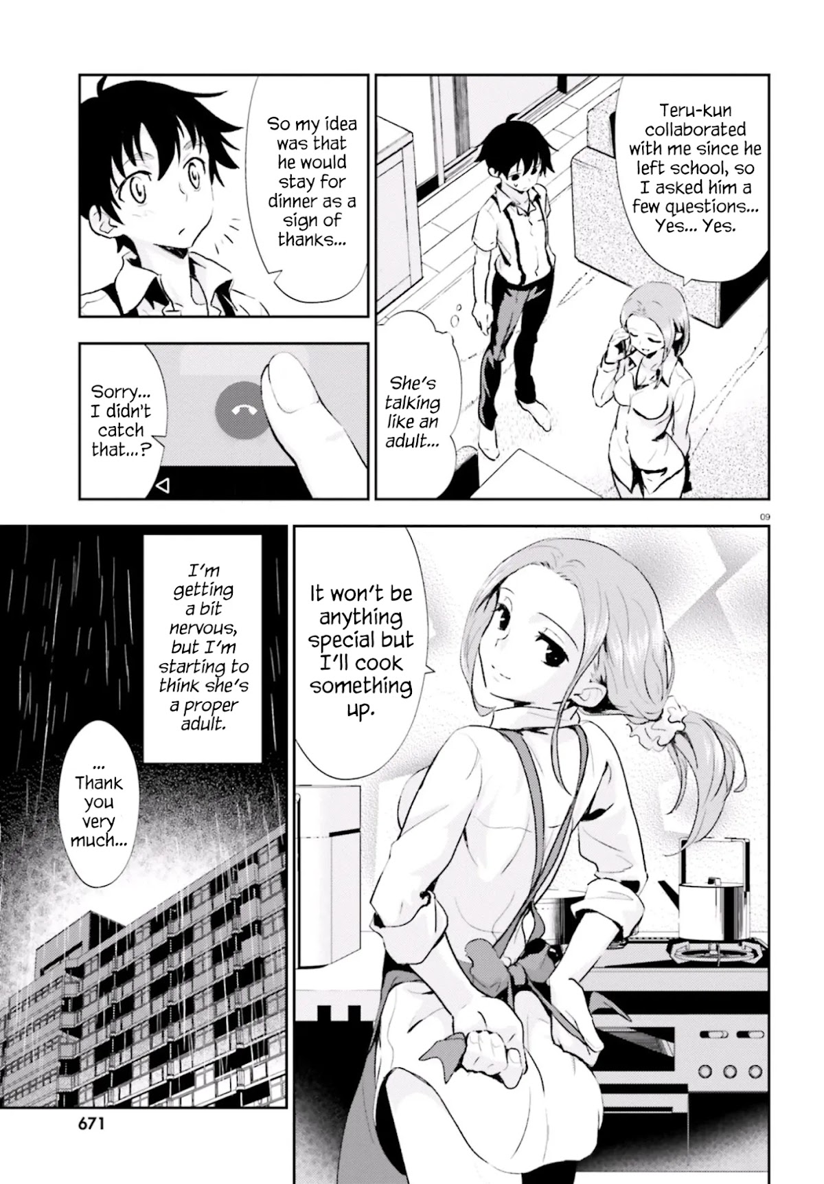 Black Kanojo Chapter 11 page 9 - Chapter 11: Mizumori Hoshino 2