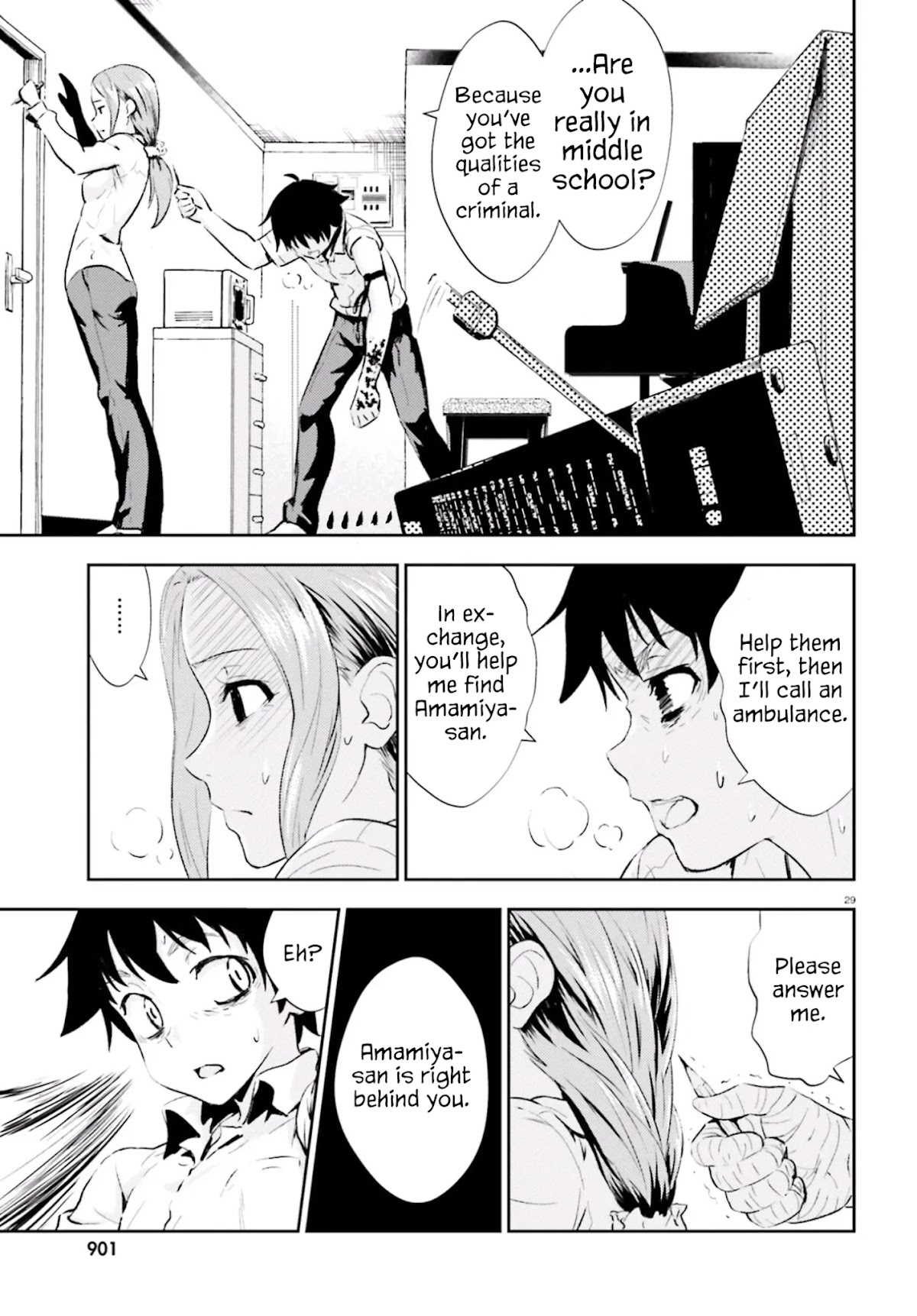 Black Kanojo Chapter 12 page 29 - Chapter 12: Mizumori Hoshino 3