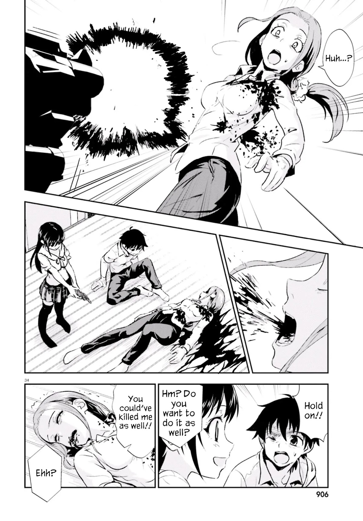 Black Kanojo Chapter 12 page 33 - Chapter 12: Mizumori Hoshino 3