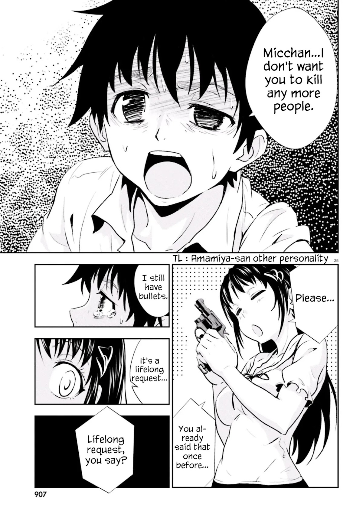 Black Kanojo Chapter 12 page 34 - Chapter 12: Mizumori Hoshino 3