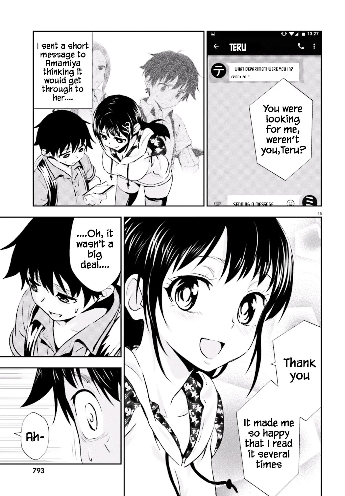 Black Kanojo Chapter 13 page 16 - Chapter 13: Amamiya Engaged