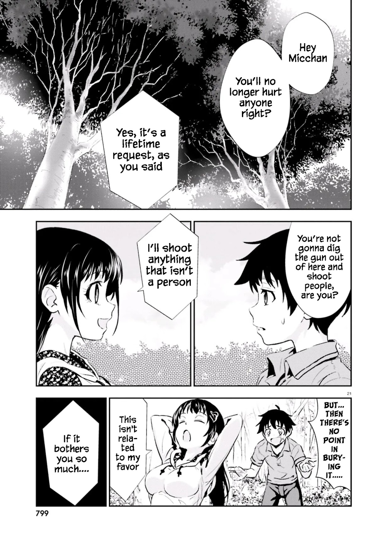 Black Kanojo Chapter 13 page 22 - Chapter 13: Amamiya Engaged