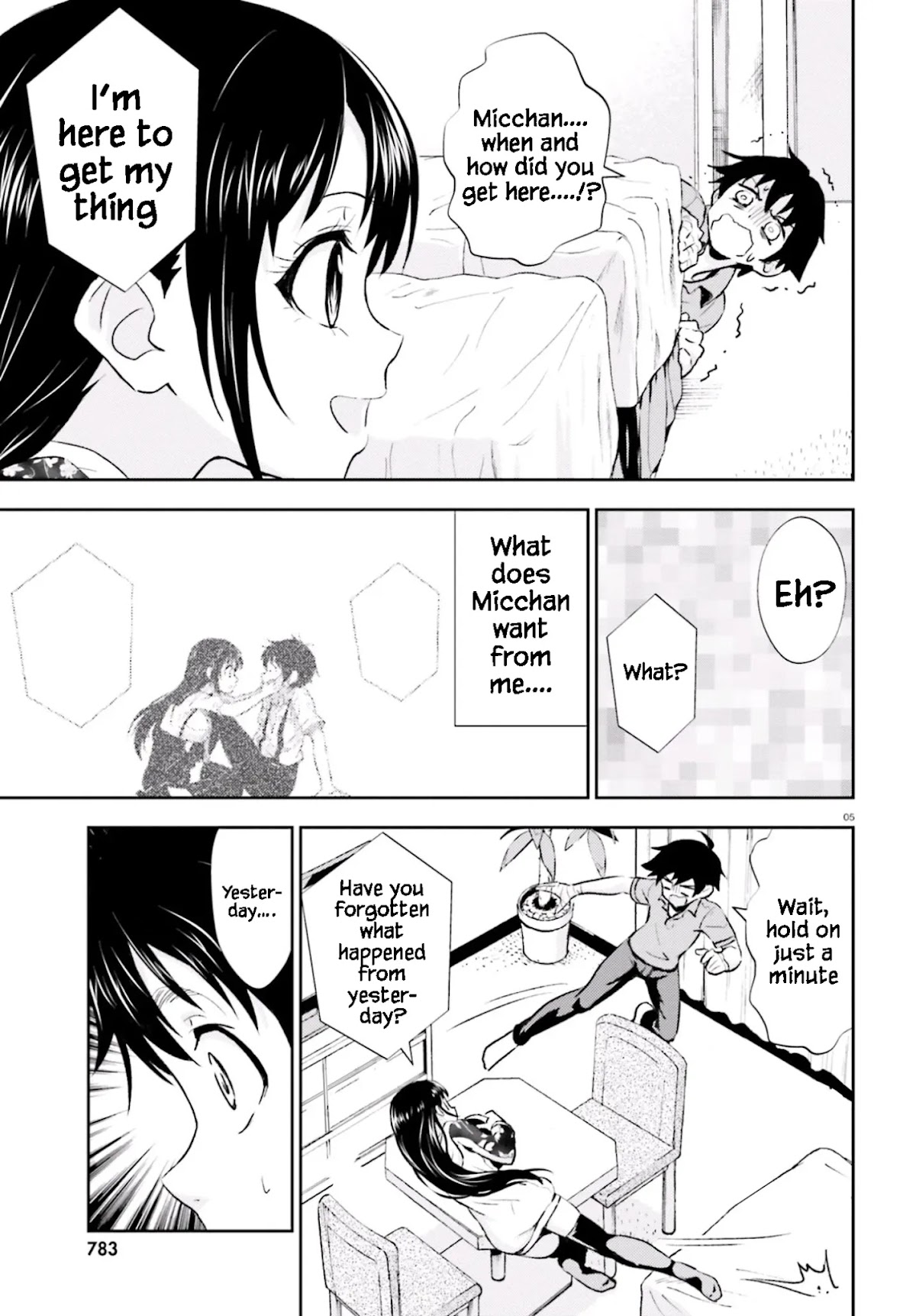 Black Kanojo Chapter 13 page 6 - Chapter 13: Amamiya Engaged