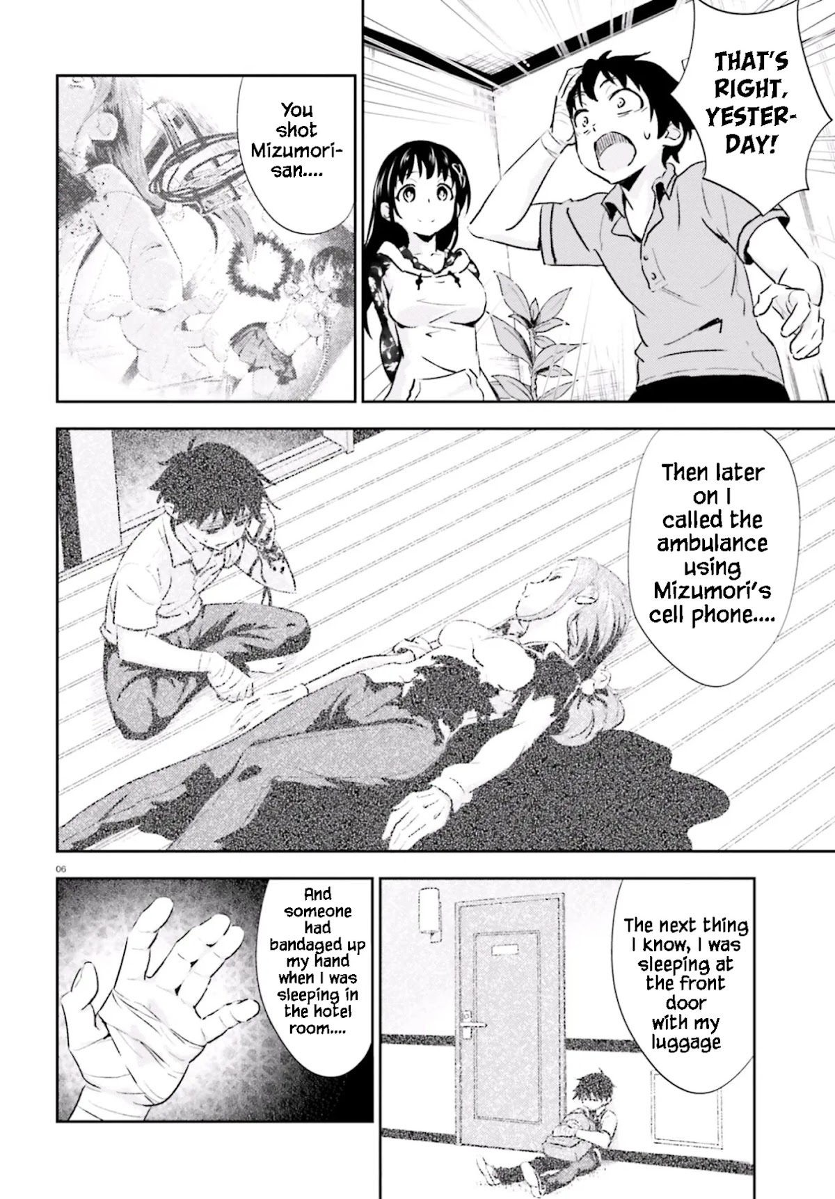 Black Kanojo Chapter 13 page 7 - Chapter 13: Amamiya Engaged