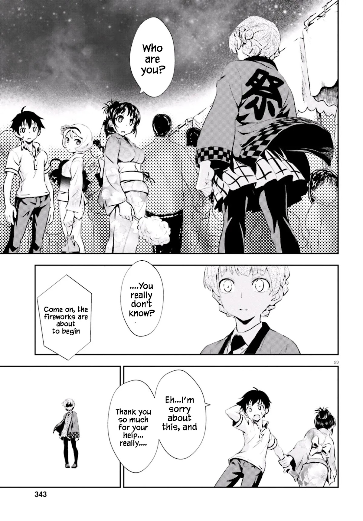 Black Kanojo Chapter 14 page 24 - Chapter 14: Kibayashi Festival