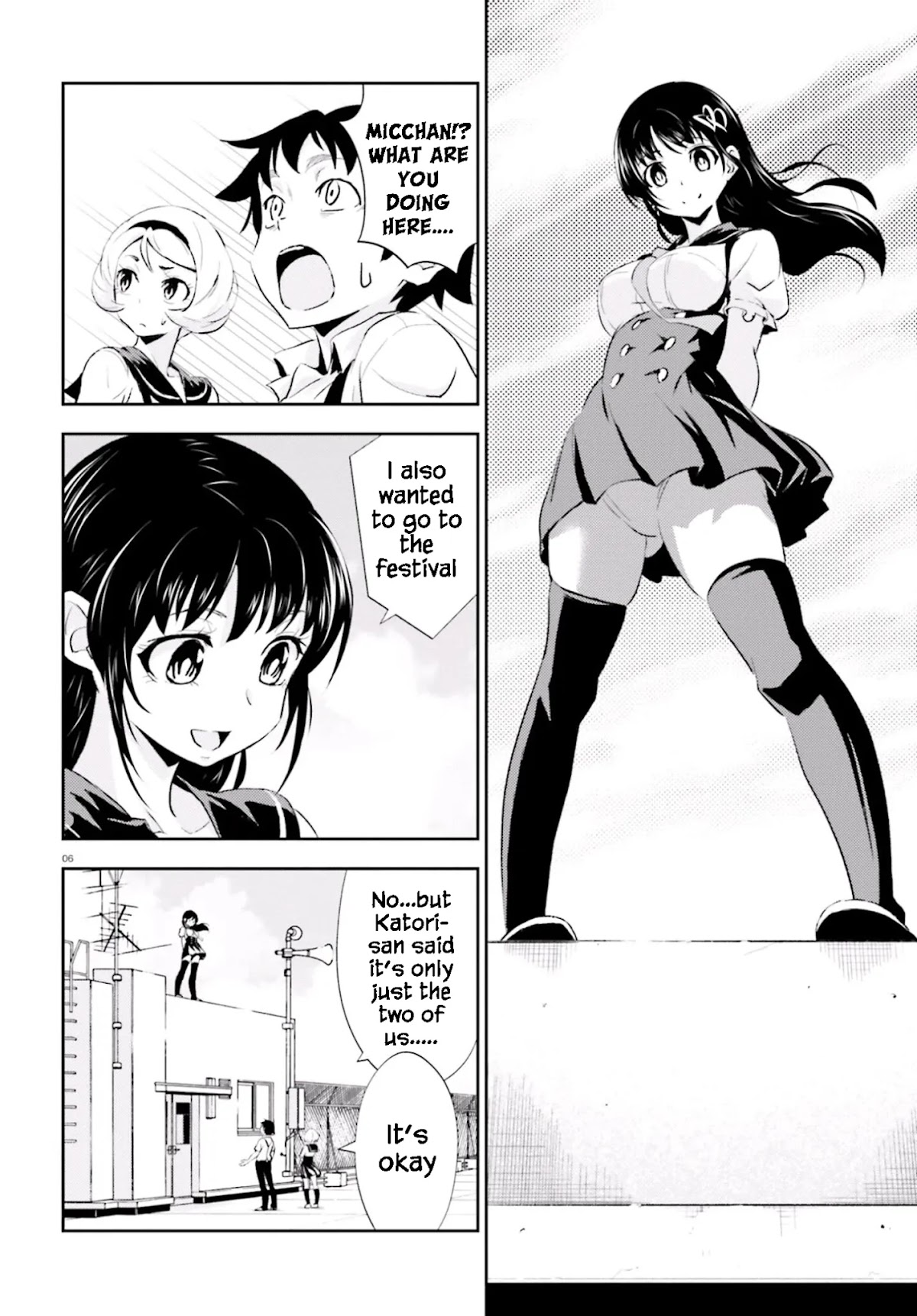 Black Kanojo Chapter 14 page 7 - Chapter 14: Kibayashi Festival