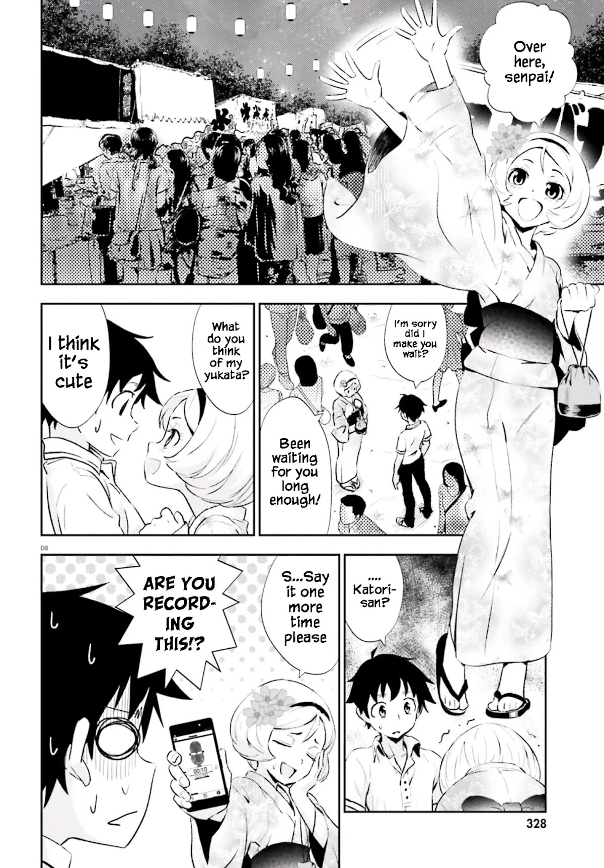 Black Kanojo Chapter 14 page 9 - Chapter 14: Kibayashi Festival
