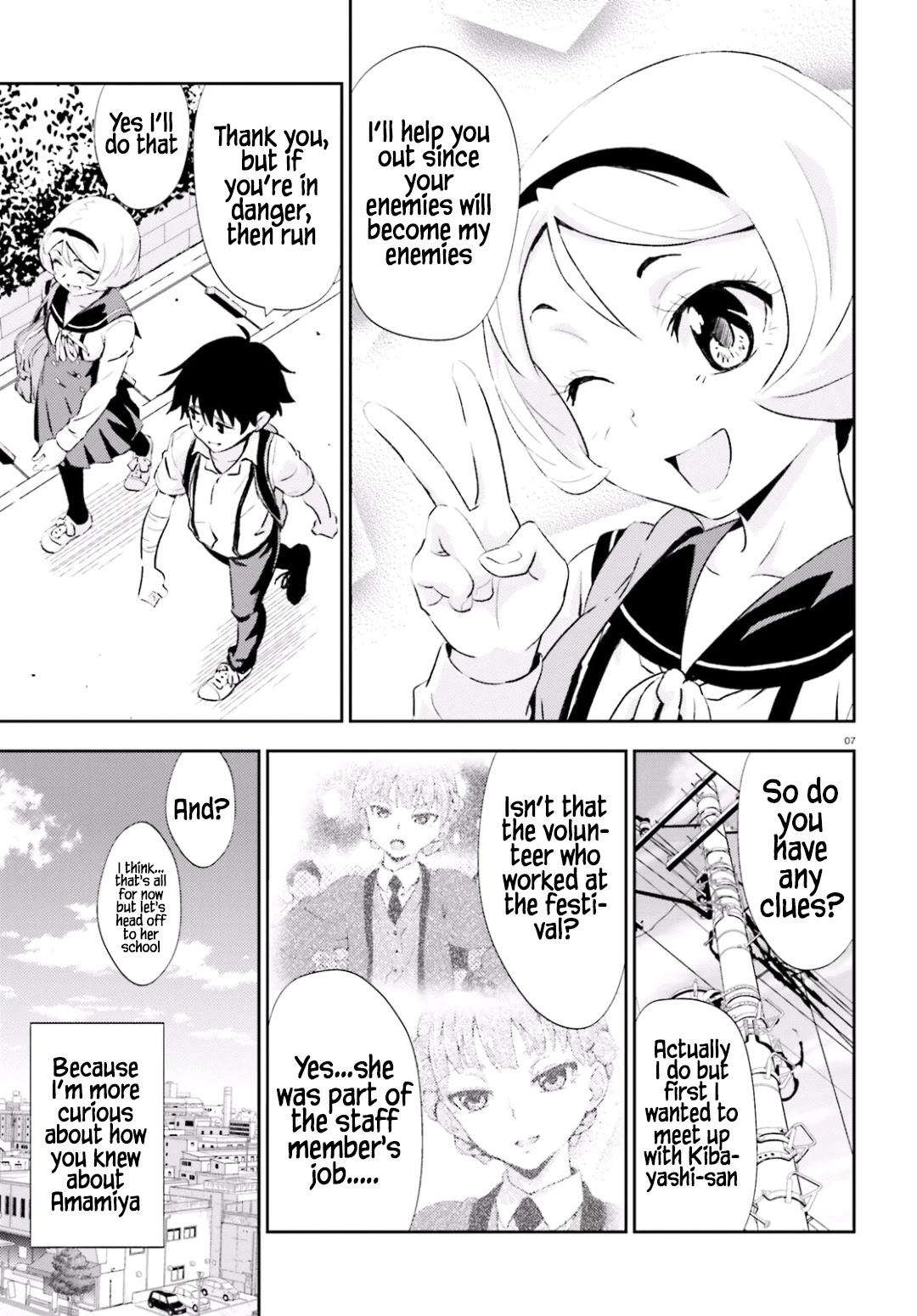Black Kanojo Chapter 15 page 8 - Chapter 15: Kibayashi Festival 2
