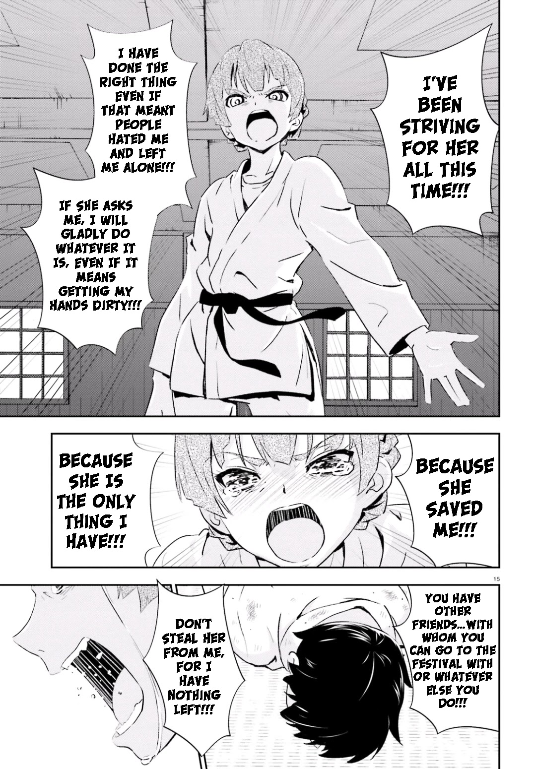 Black Kanojo Chapter 16 page 15 - Chapter 16: Kibayashi Festival 3