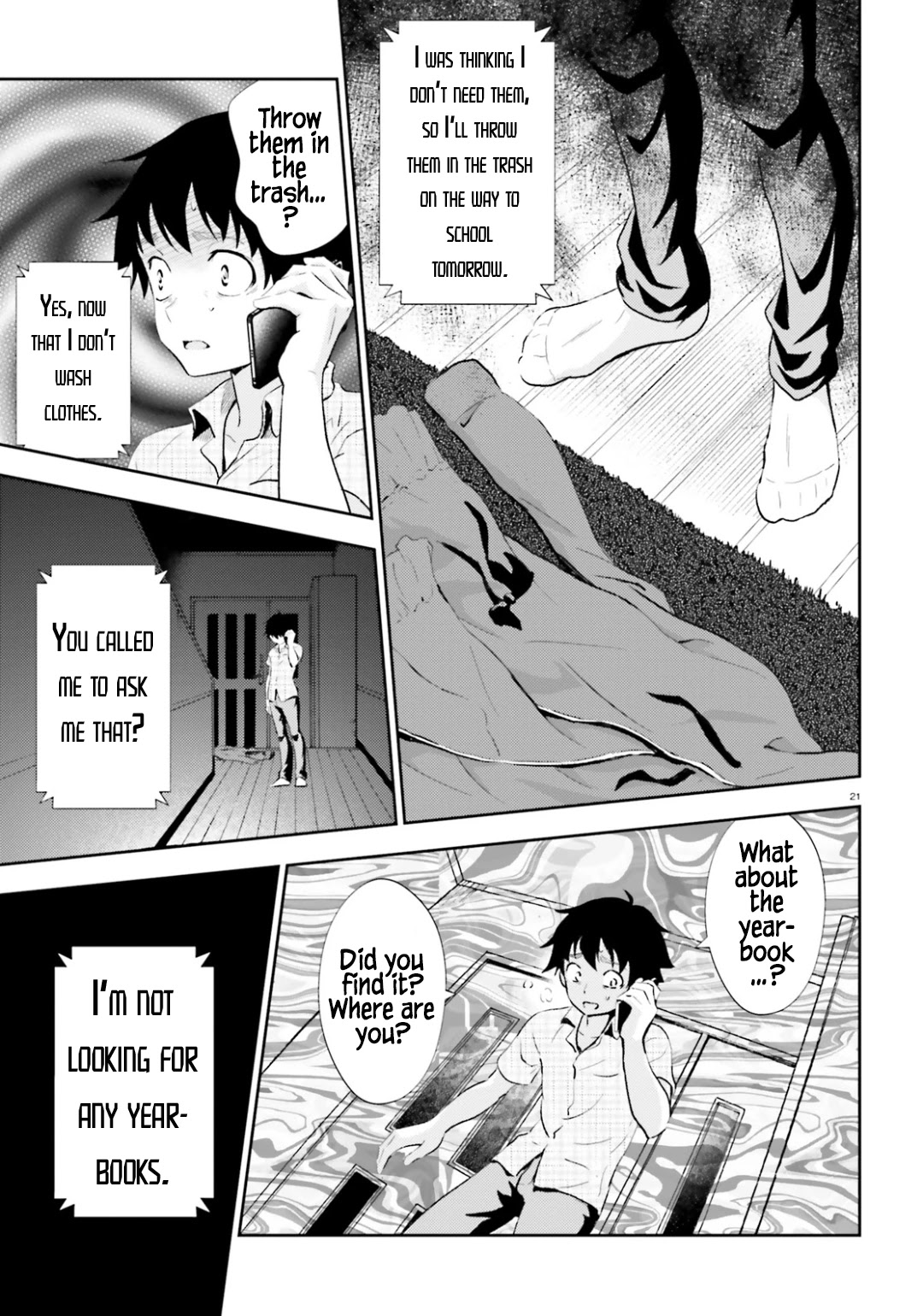 Black Kanojo Chapter 18 page 22 - Chapter 18: Hello Again, Amamiya